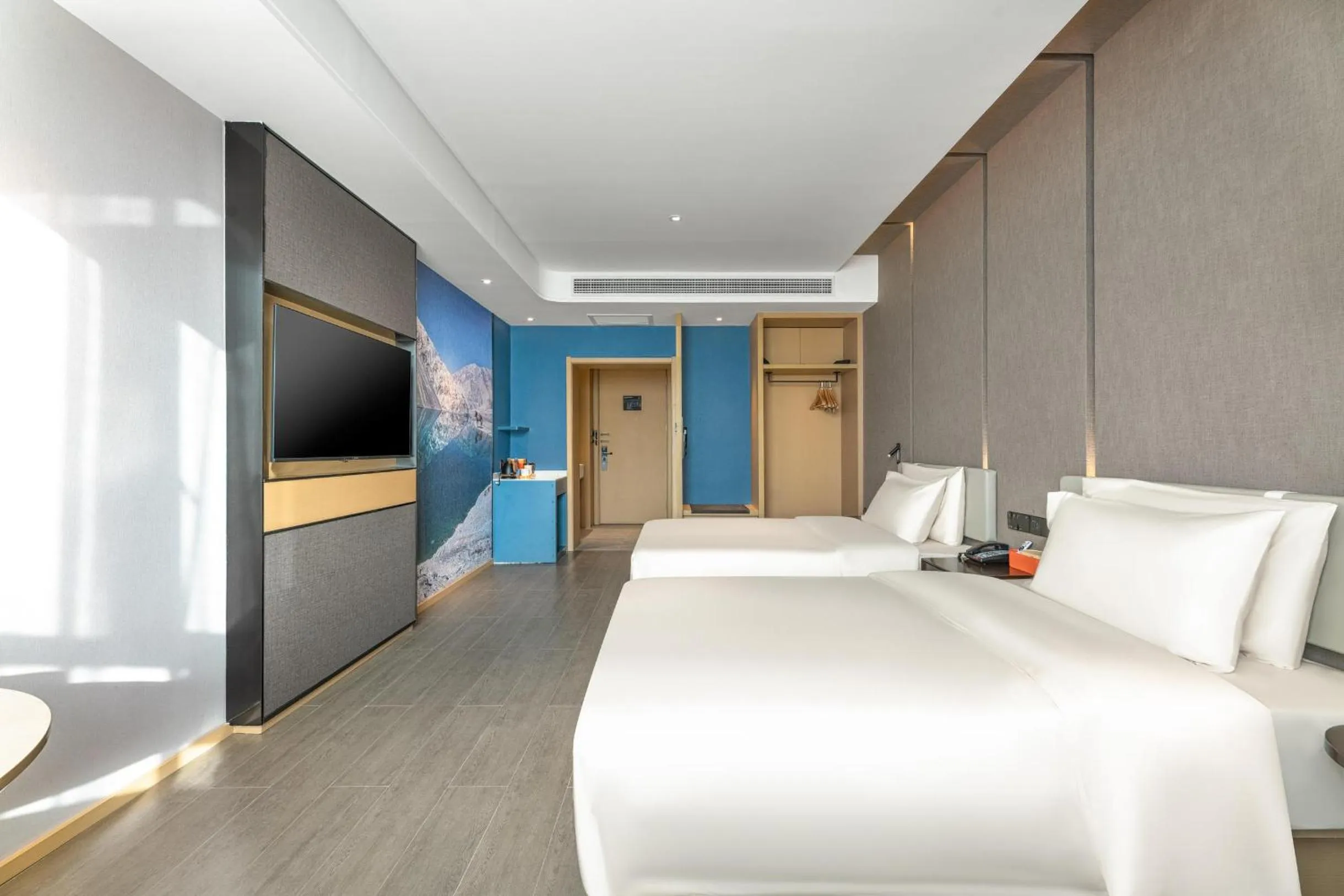 Bed in Atour Hotel Kashgar Ancient City Pedestrain Street