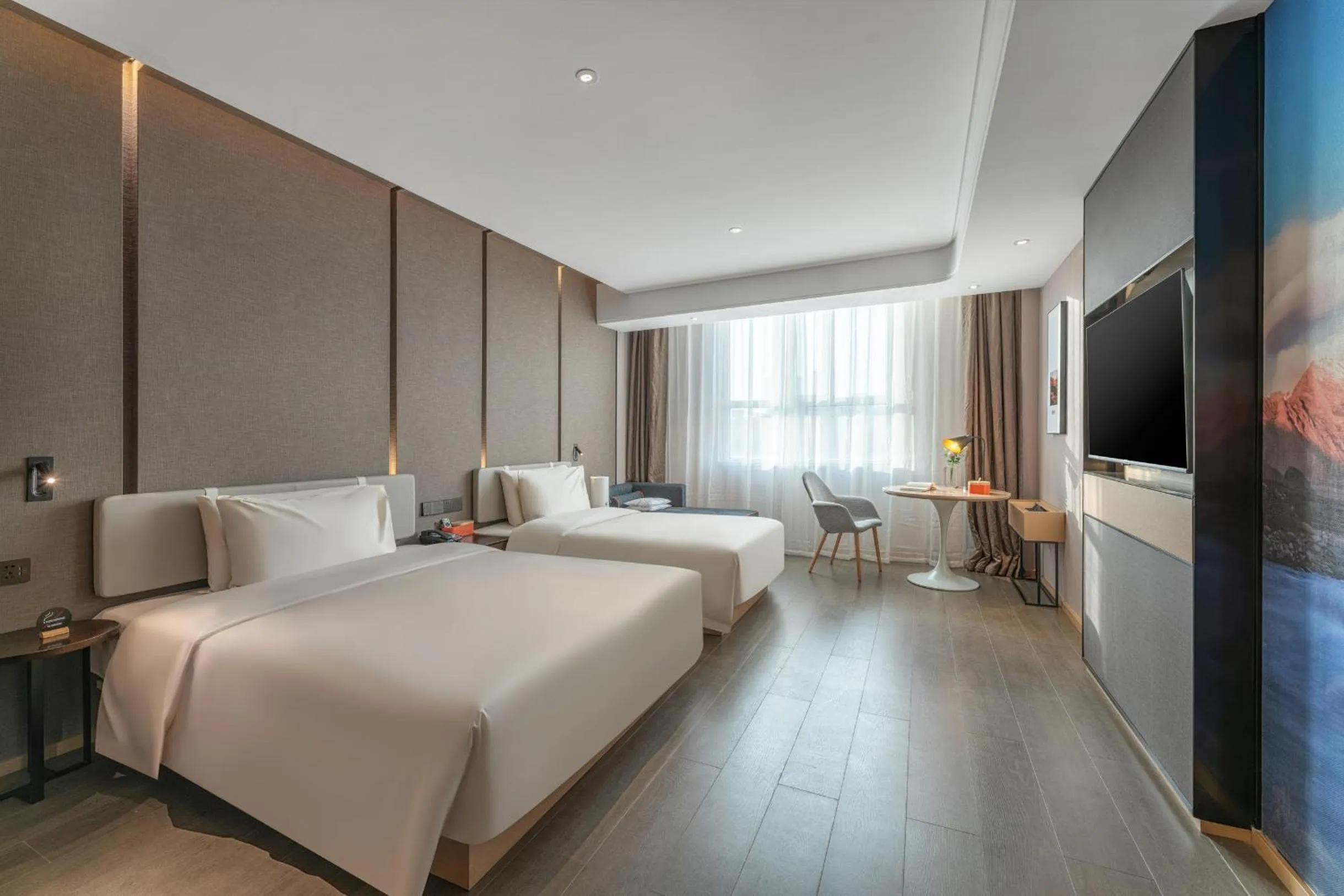 Bed in Atour Hotel Kashgar Ancient City Pedestrain Street