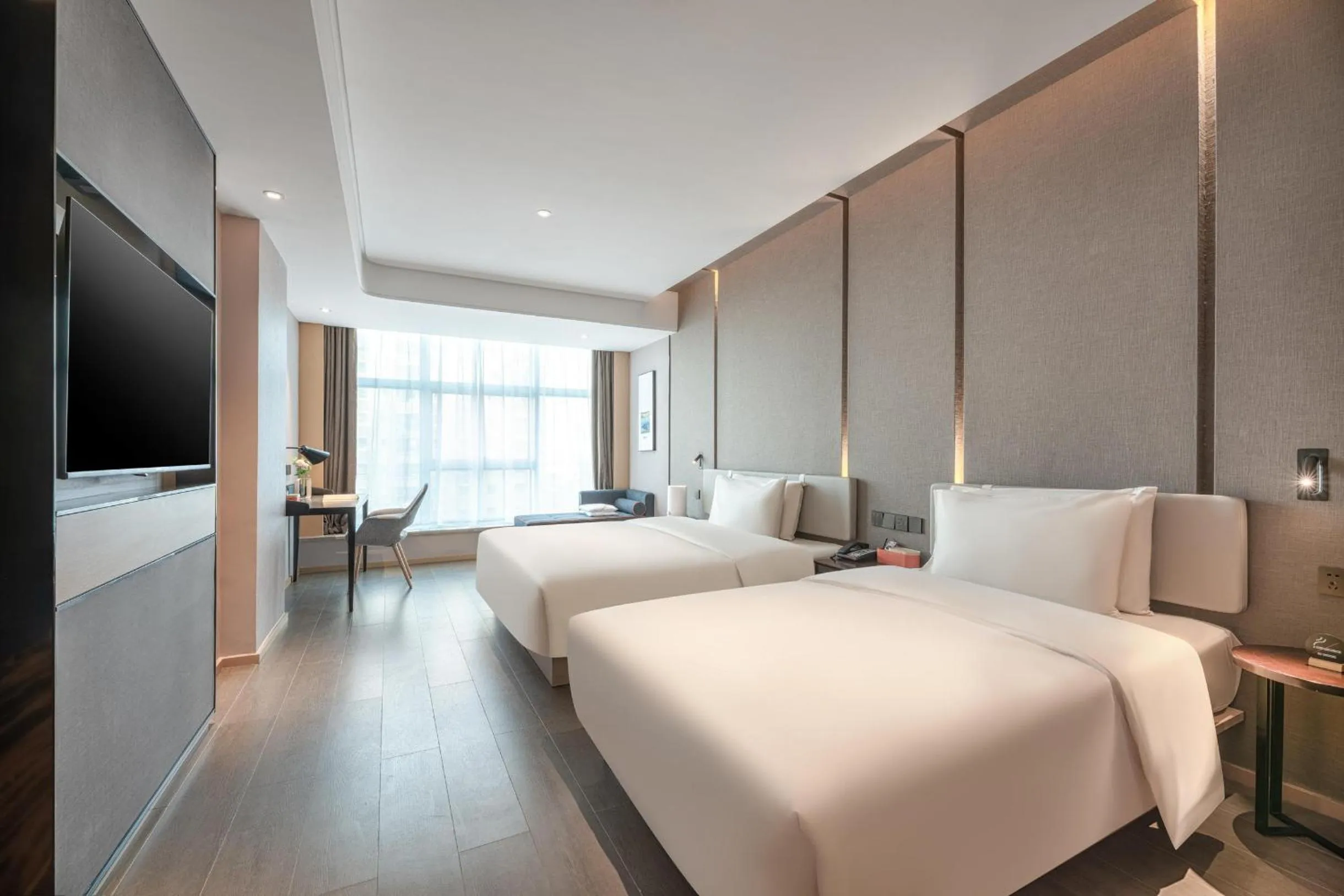 Bed in Atour Hotel Kashgar Ancient City Pedestrain Street