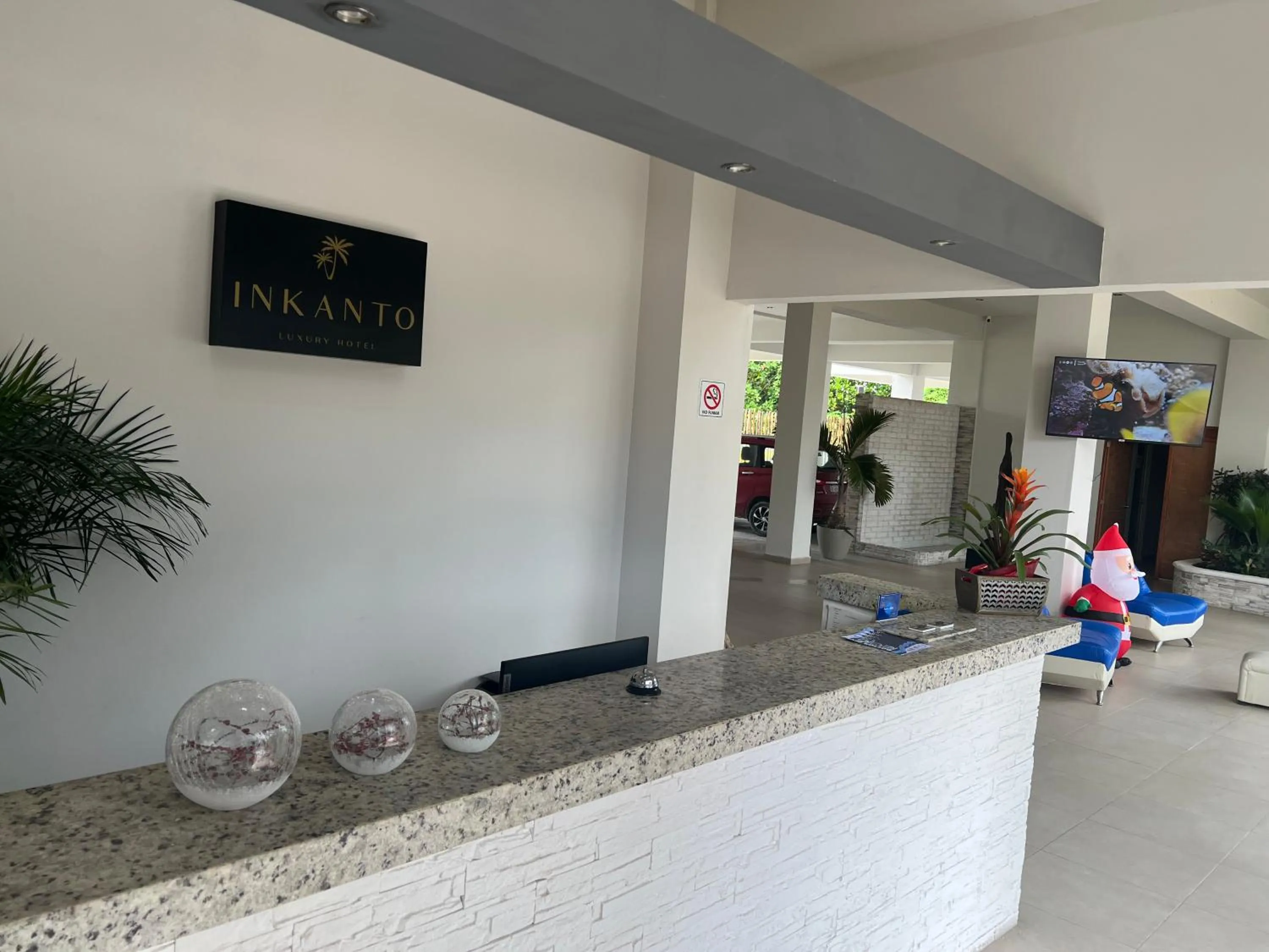 Lobby or reception in Hotel Inkanto