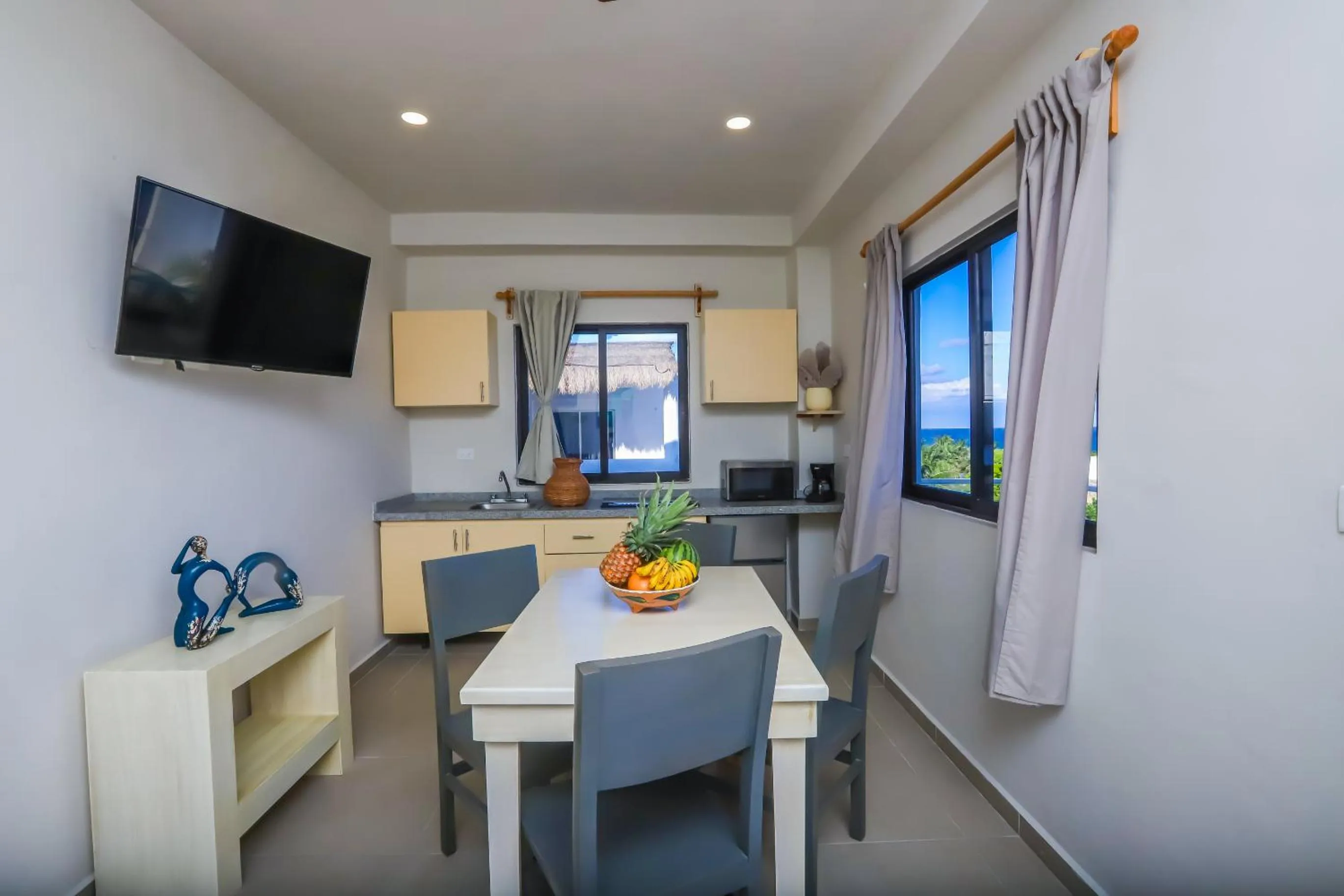 Kitchen or kitchenette in Hotel Inkanto