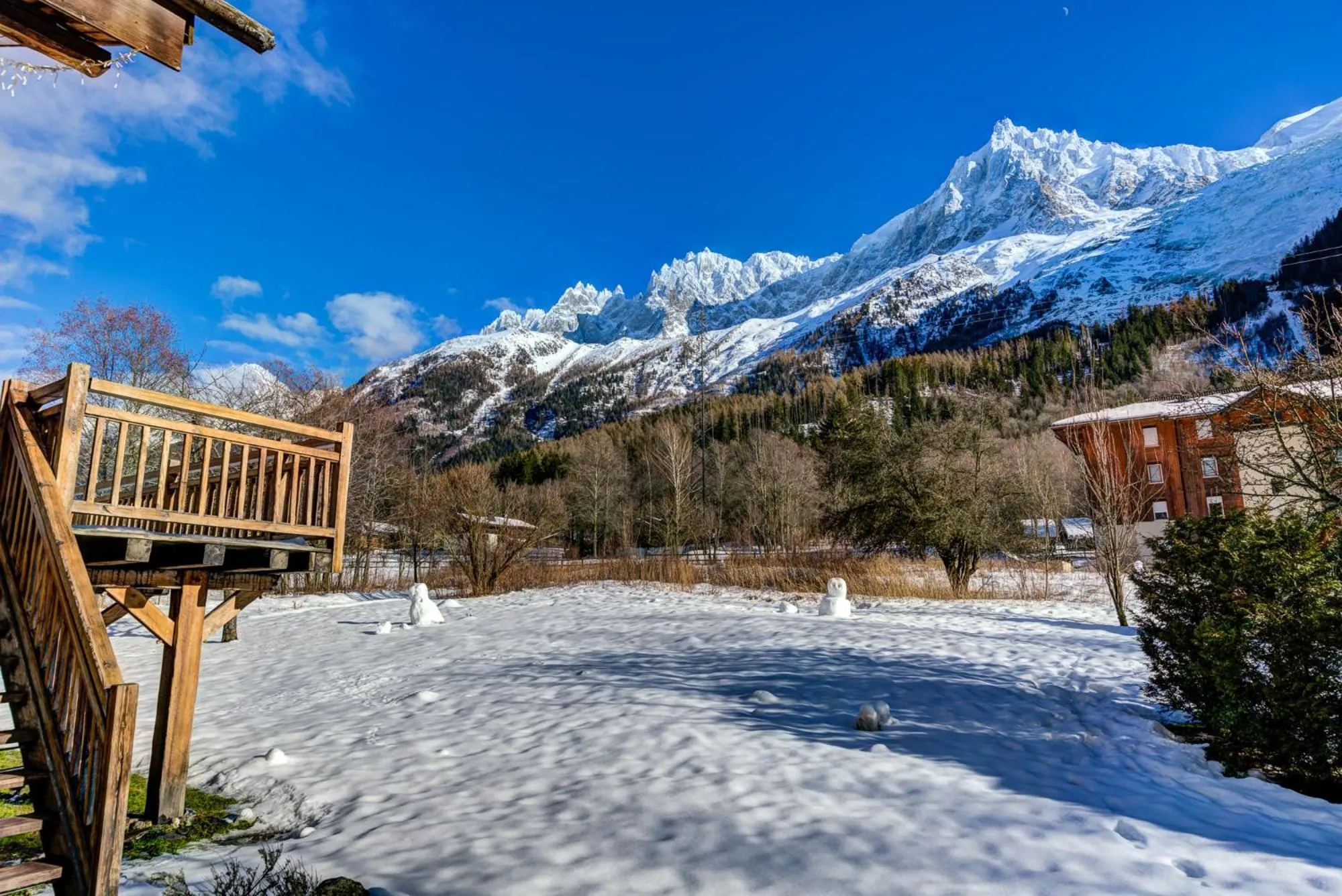 Natural landscape in Chalet Tissières