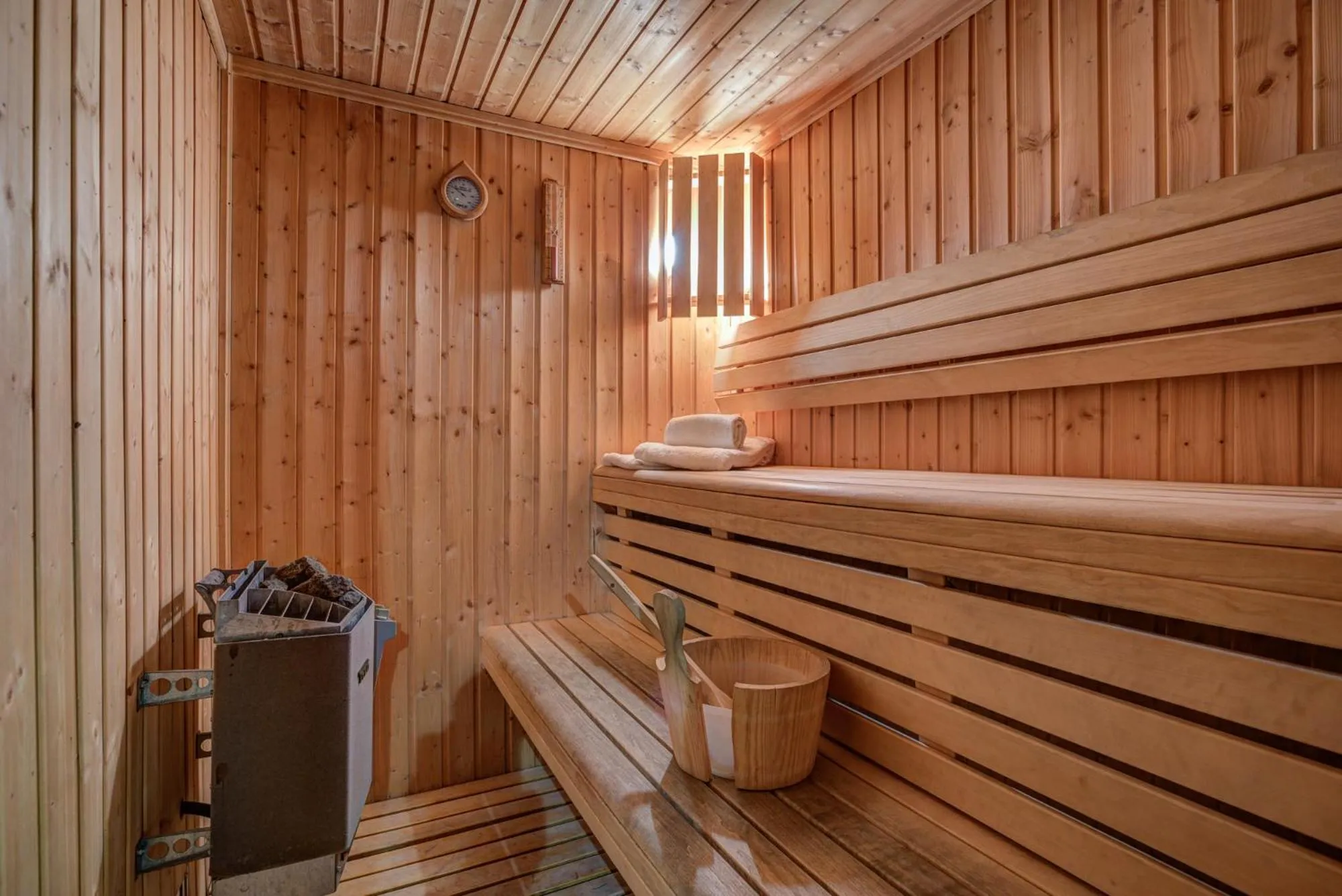 Sauna in Chalet Tissières