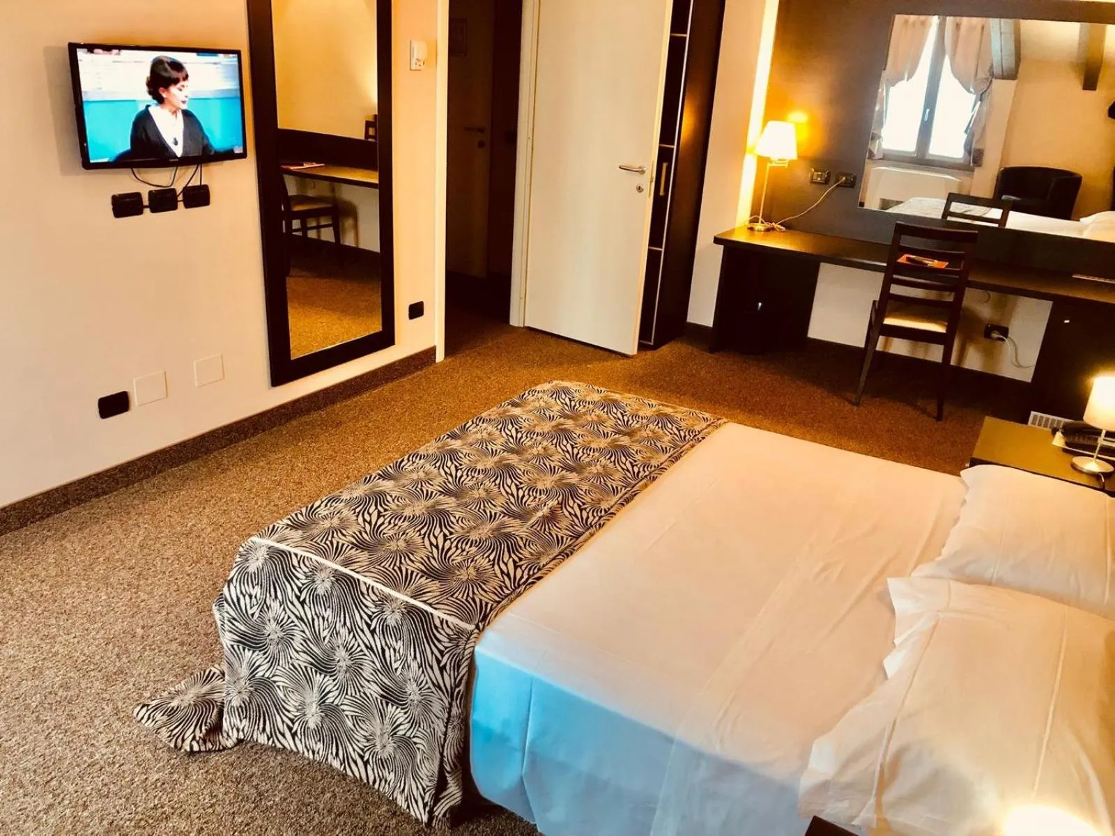 Bed in Hotel Malpensa INN Aereoporto