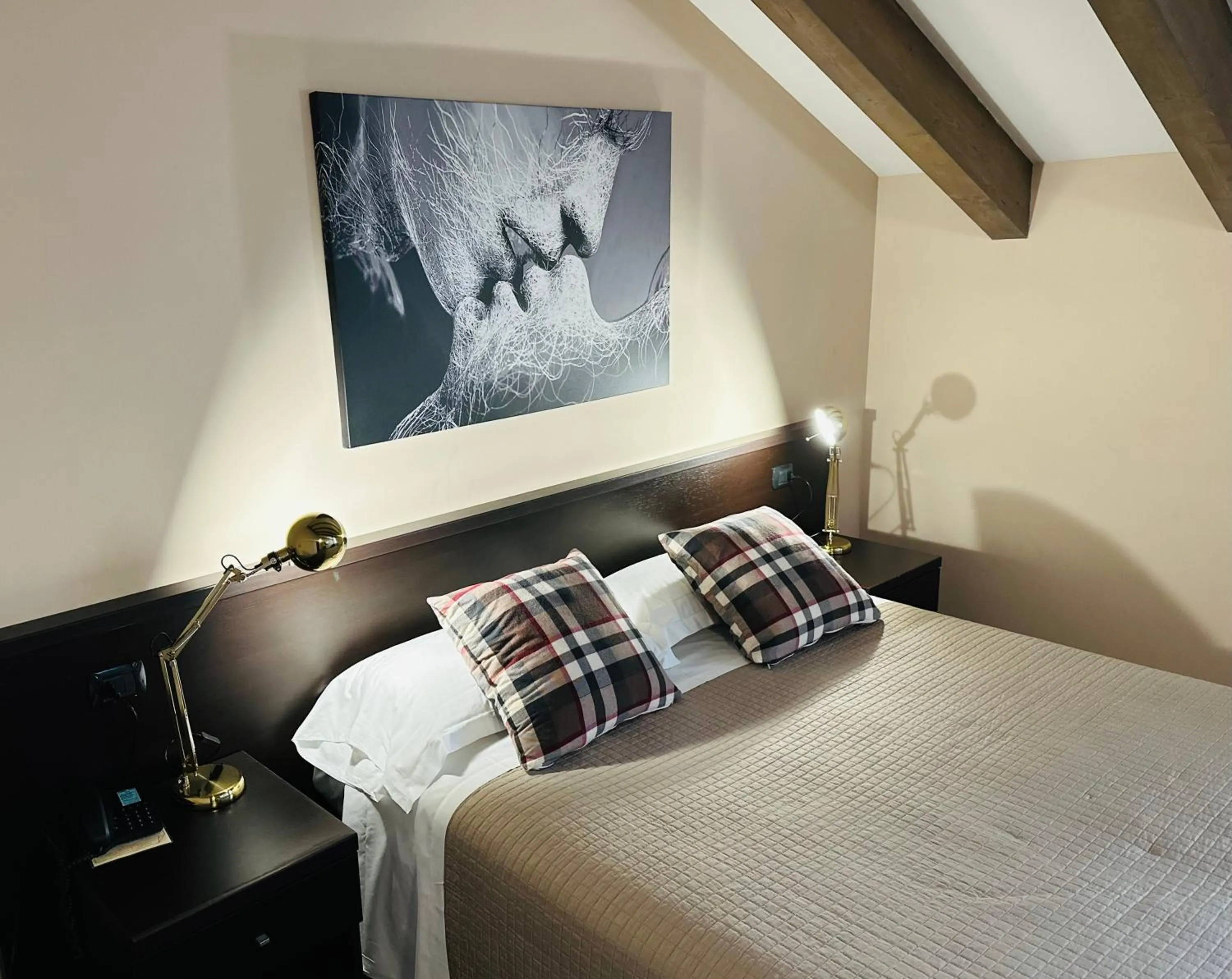 Bed in Hotel Malpensa INN Aereoporto