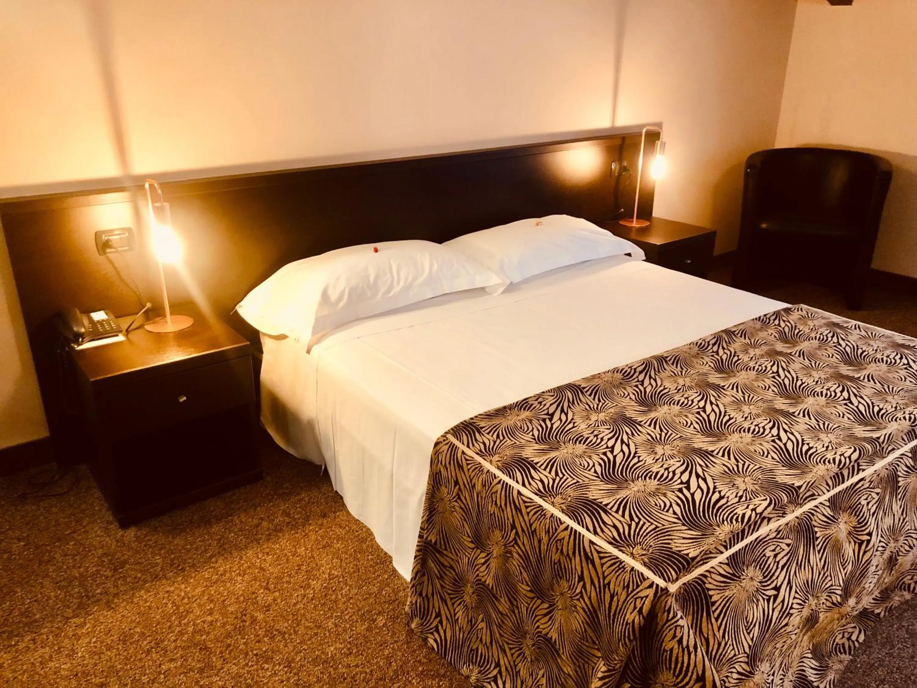 Bed in Hotel Malpensa INN Aereoporto