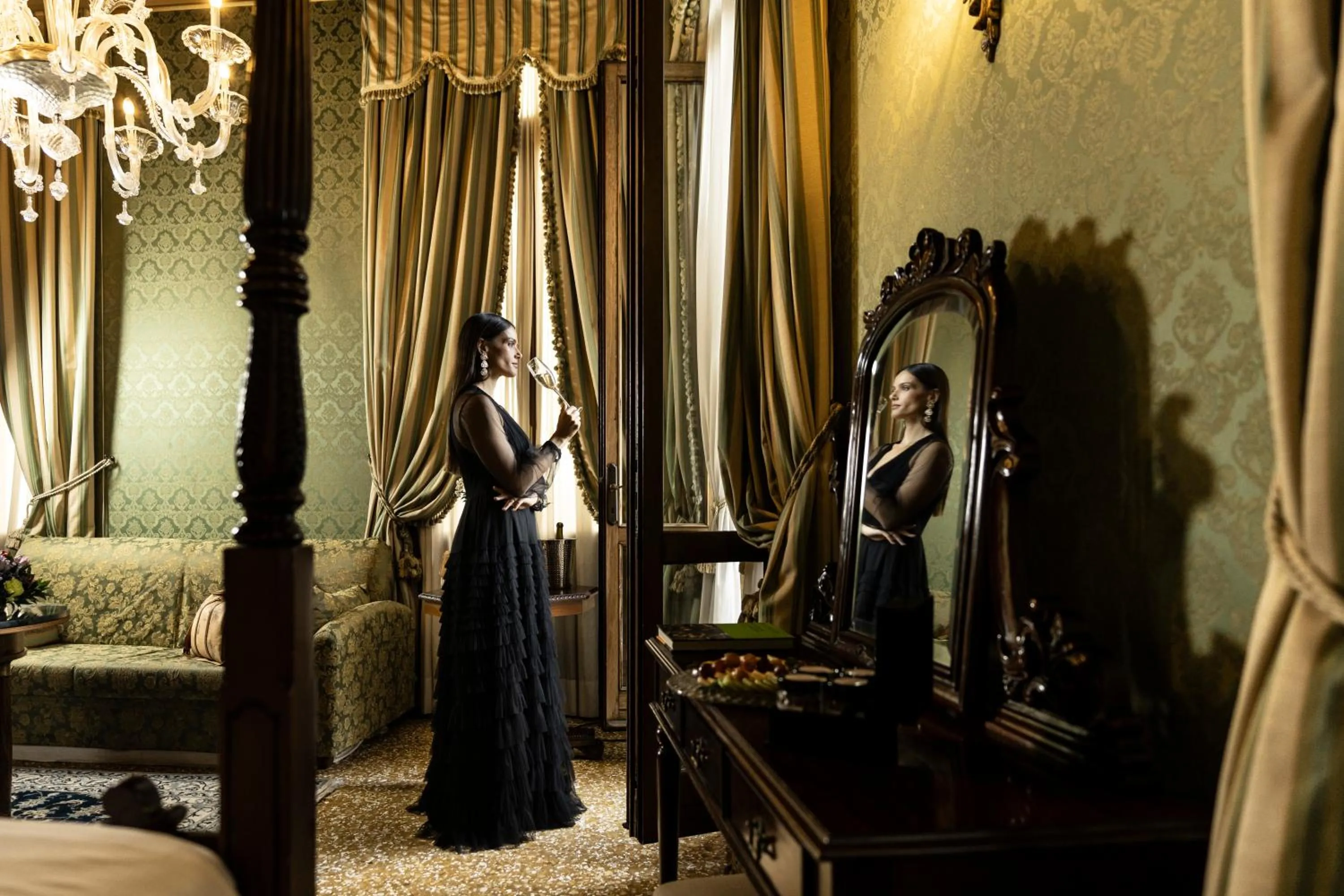 Bedroom in Hotel Al Ponte Dei Sospiri