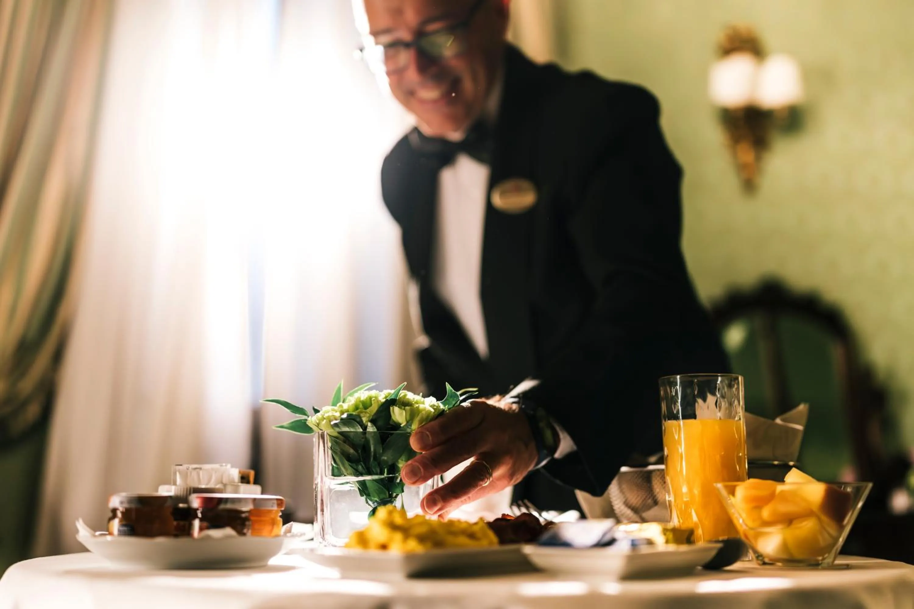 Breakfast in Hotel Al Ponte Dei Sospiri