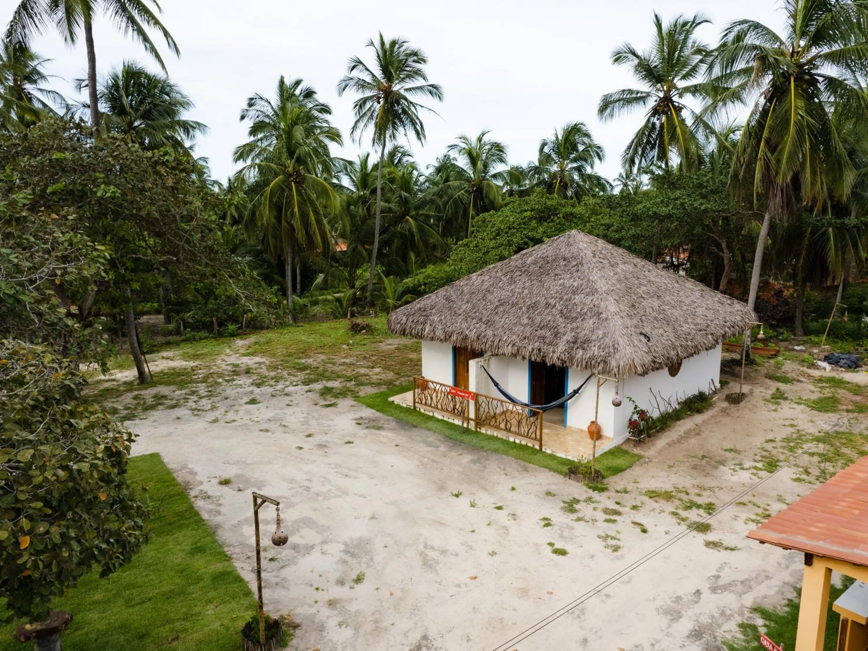 Bird's eye view in Chalés Caminho dos Ventos em Barrinha de Baixo, CE, 9km do Preá