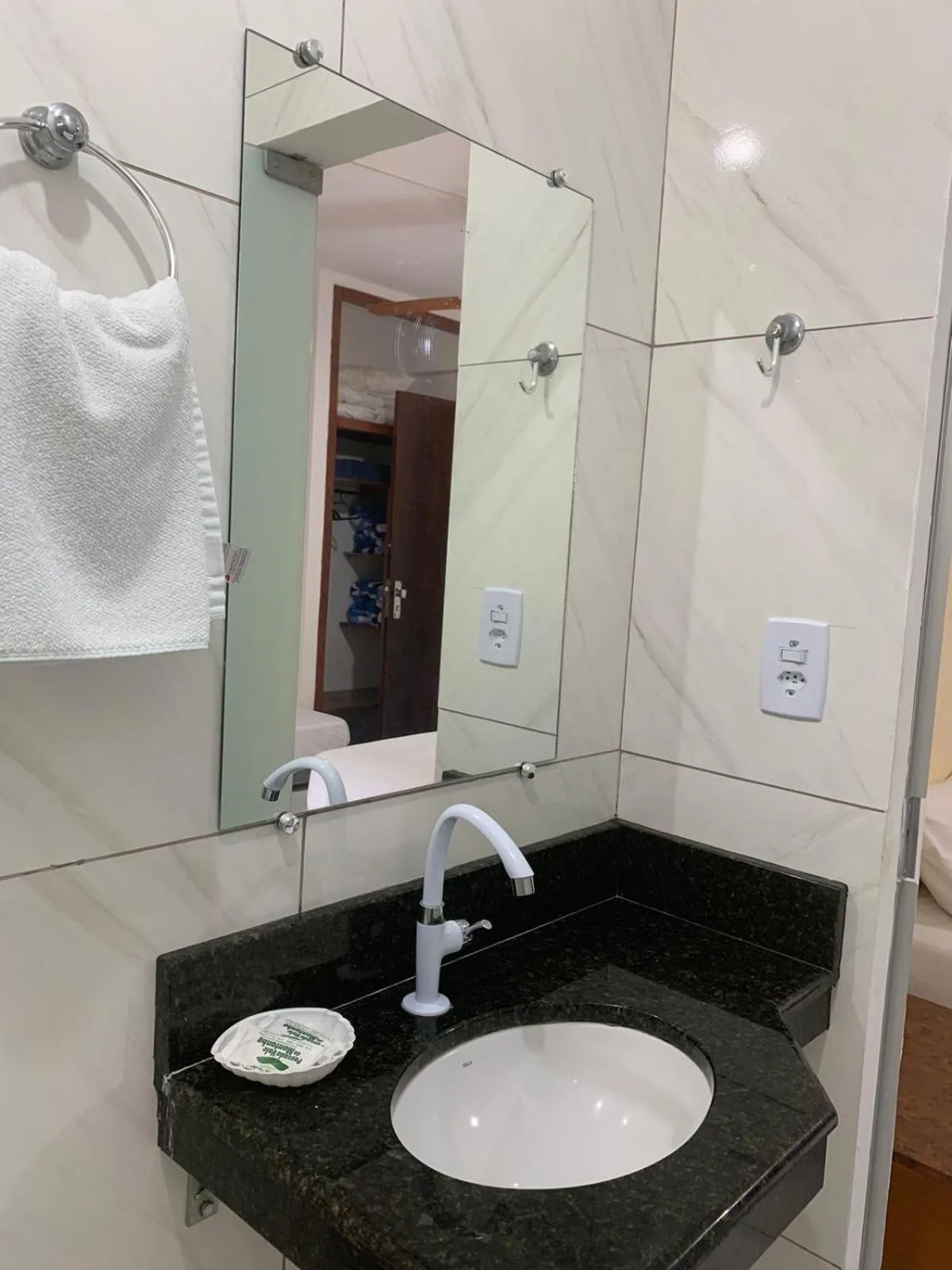 Bathroom in Pousada Vale da Montanha