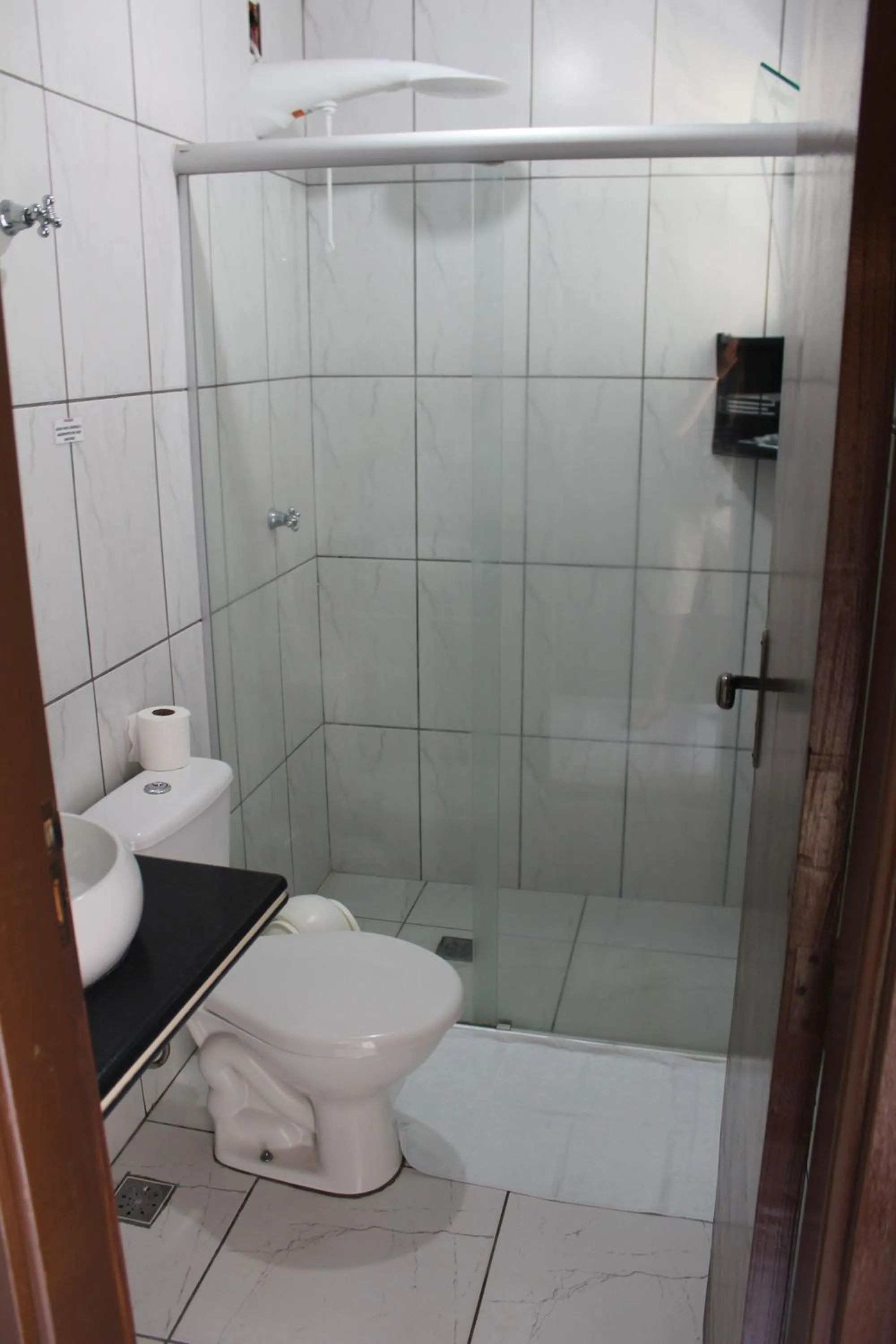 Bathroom in Pousada Vale da Montanha