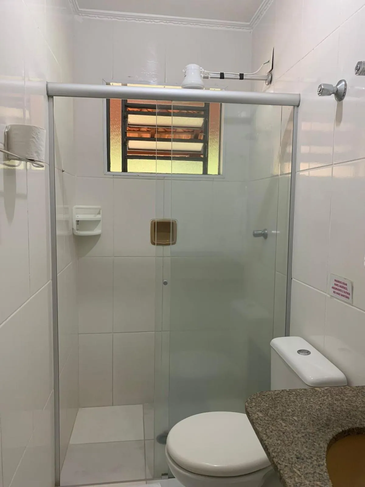 Bathroom in Pousada Vale da Montanha