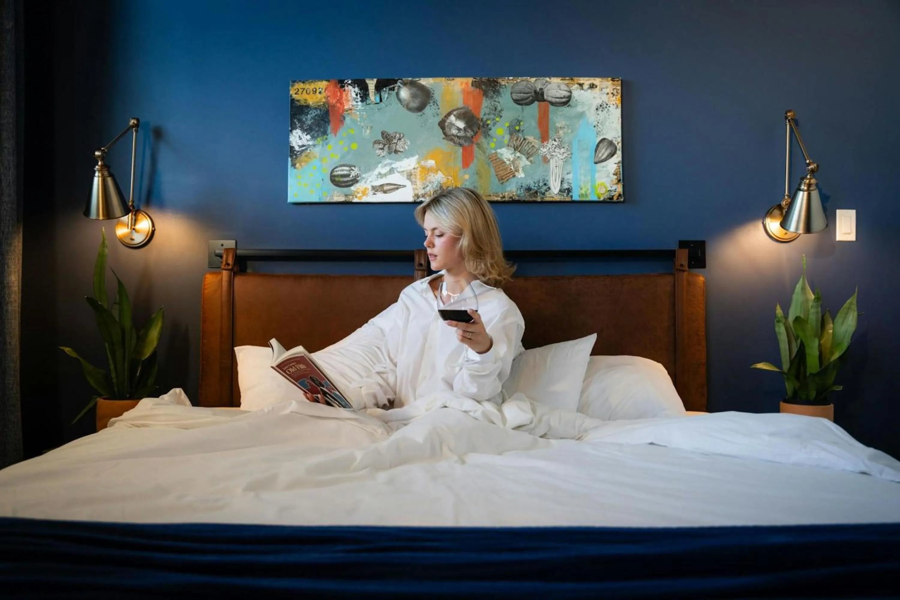 Bed in Hotel Nell - Union Market