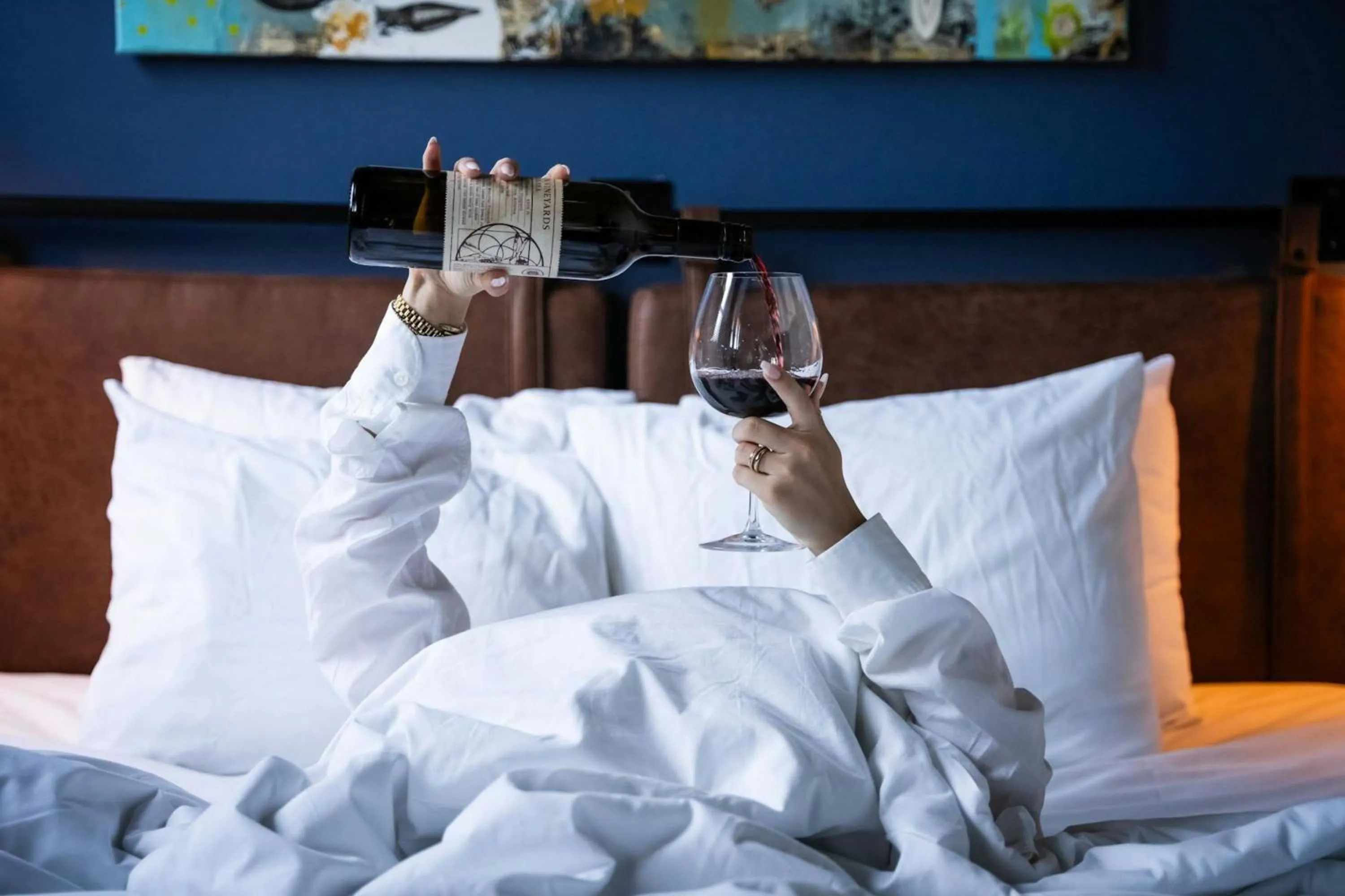 Bed in Hotel Nell - Union Market