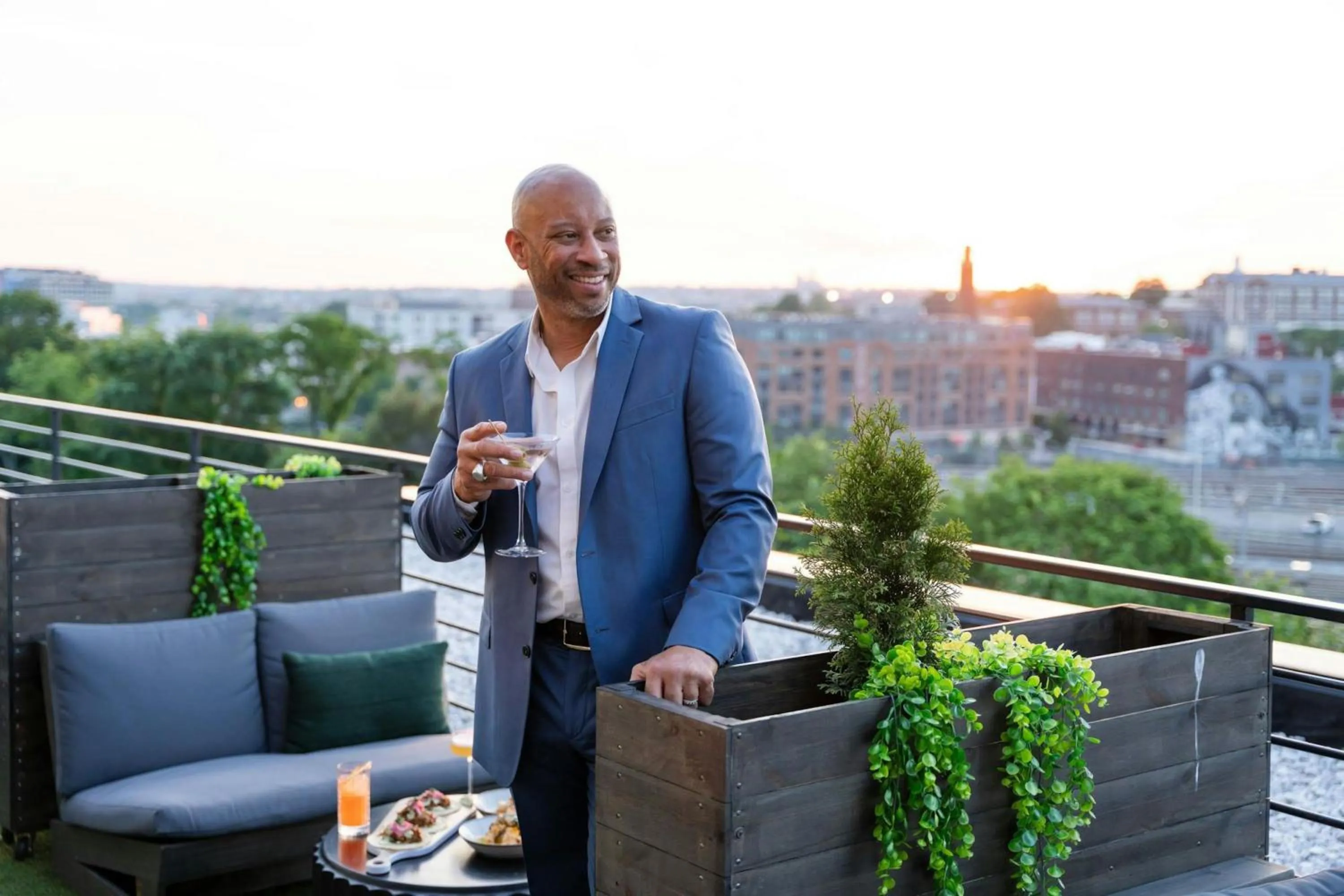 Balcony/Terrace in Hotel Nell - Union Market
