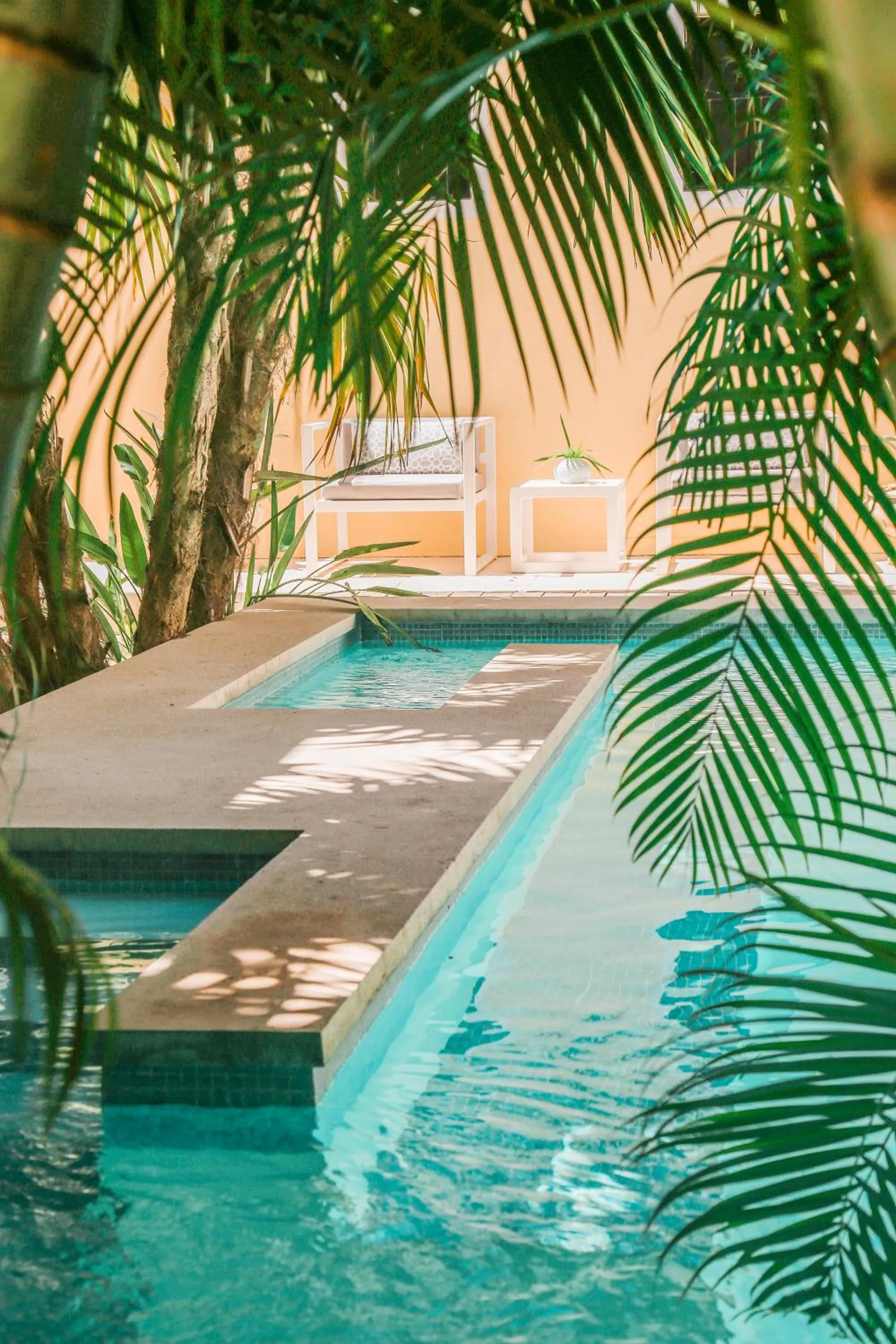 Swimming pool in The Diplomat Boutique Hotel