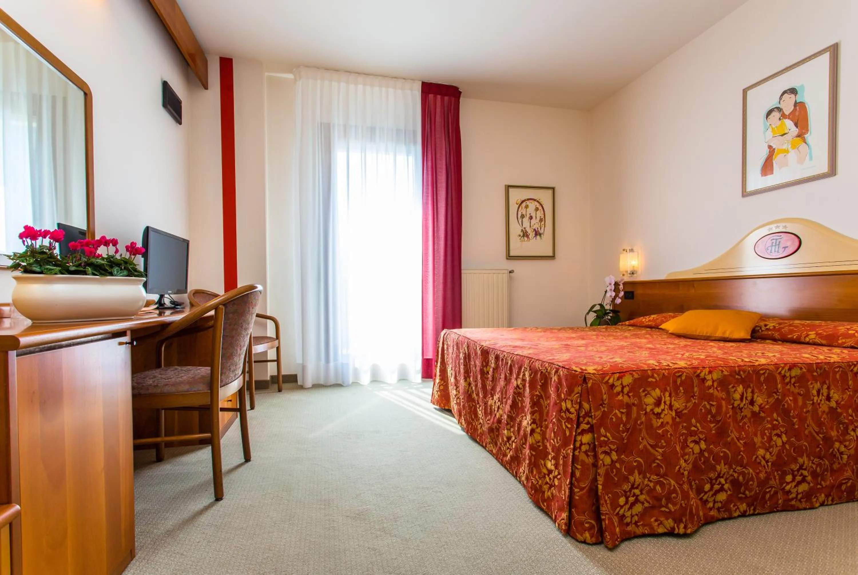 Bed in Hotel Tegorzo