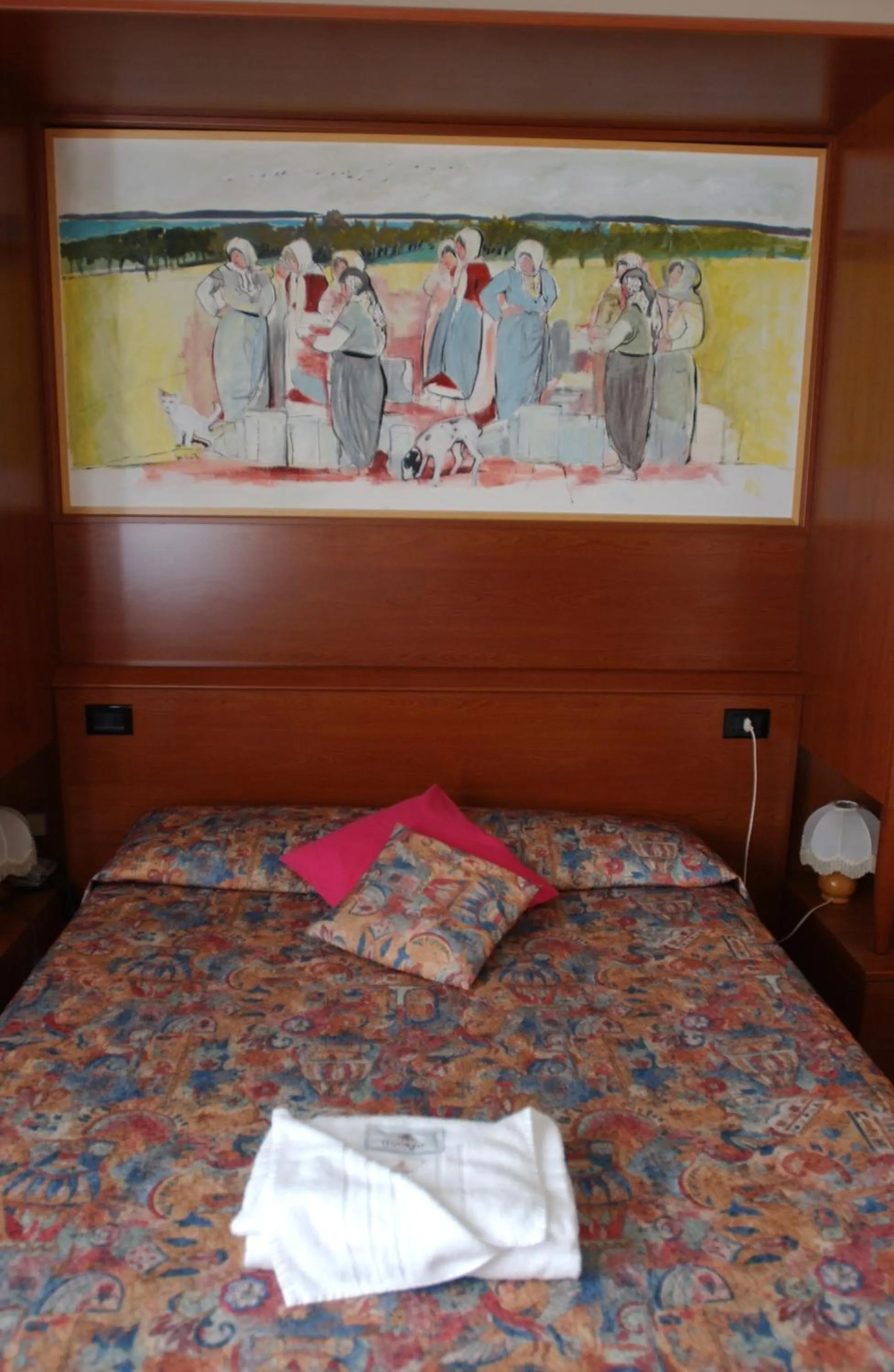 Bedroom, Bed in Hotel Tegorzo