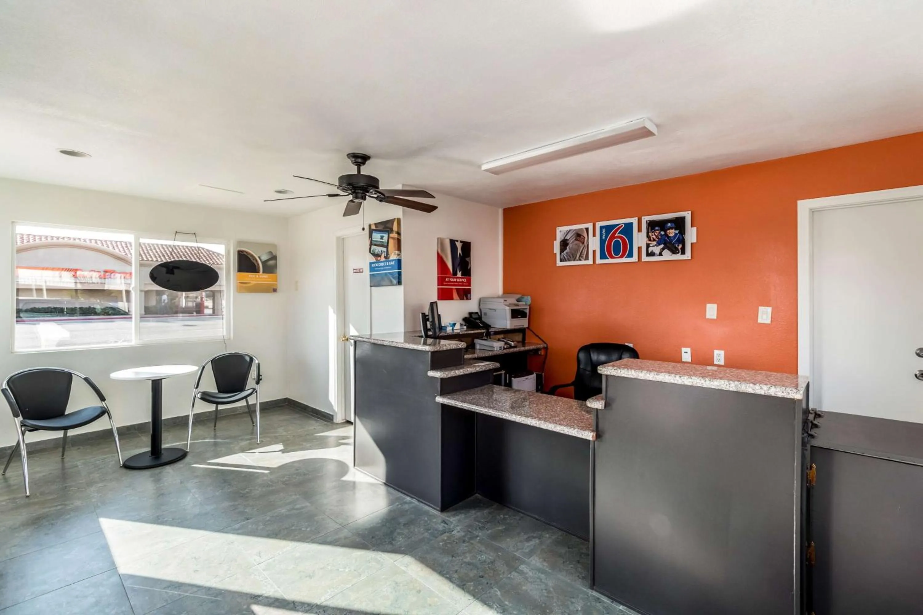 Property logo or sign in Motel 6-Blythe, CA - South