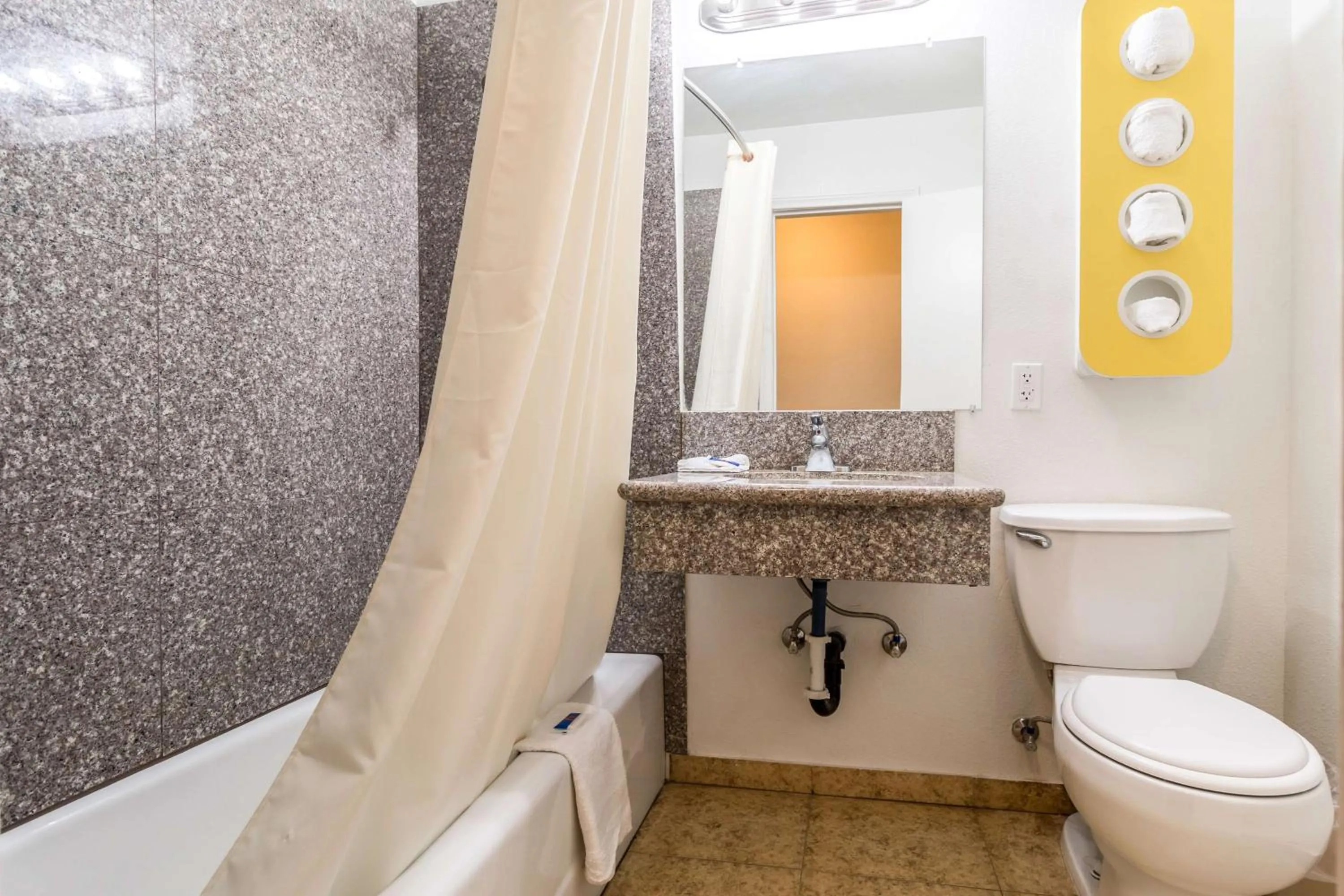 Toilet in Motel 6-Blythe, CA - South