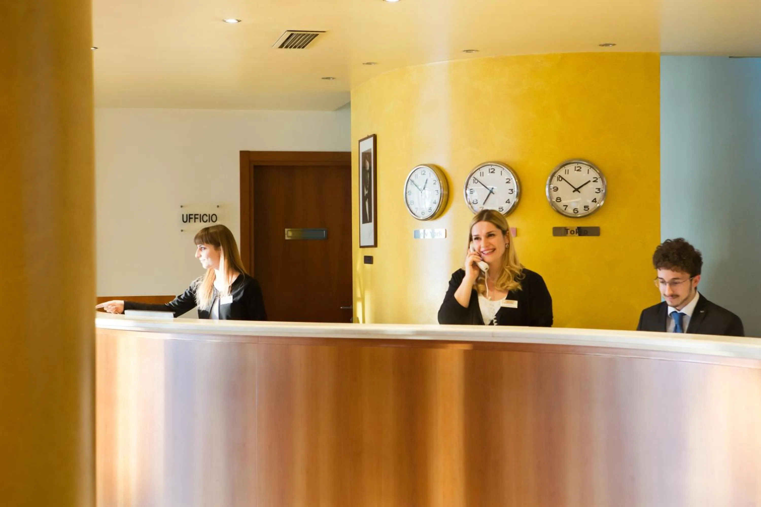 Staff in Hotel Montemezzi