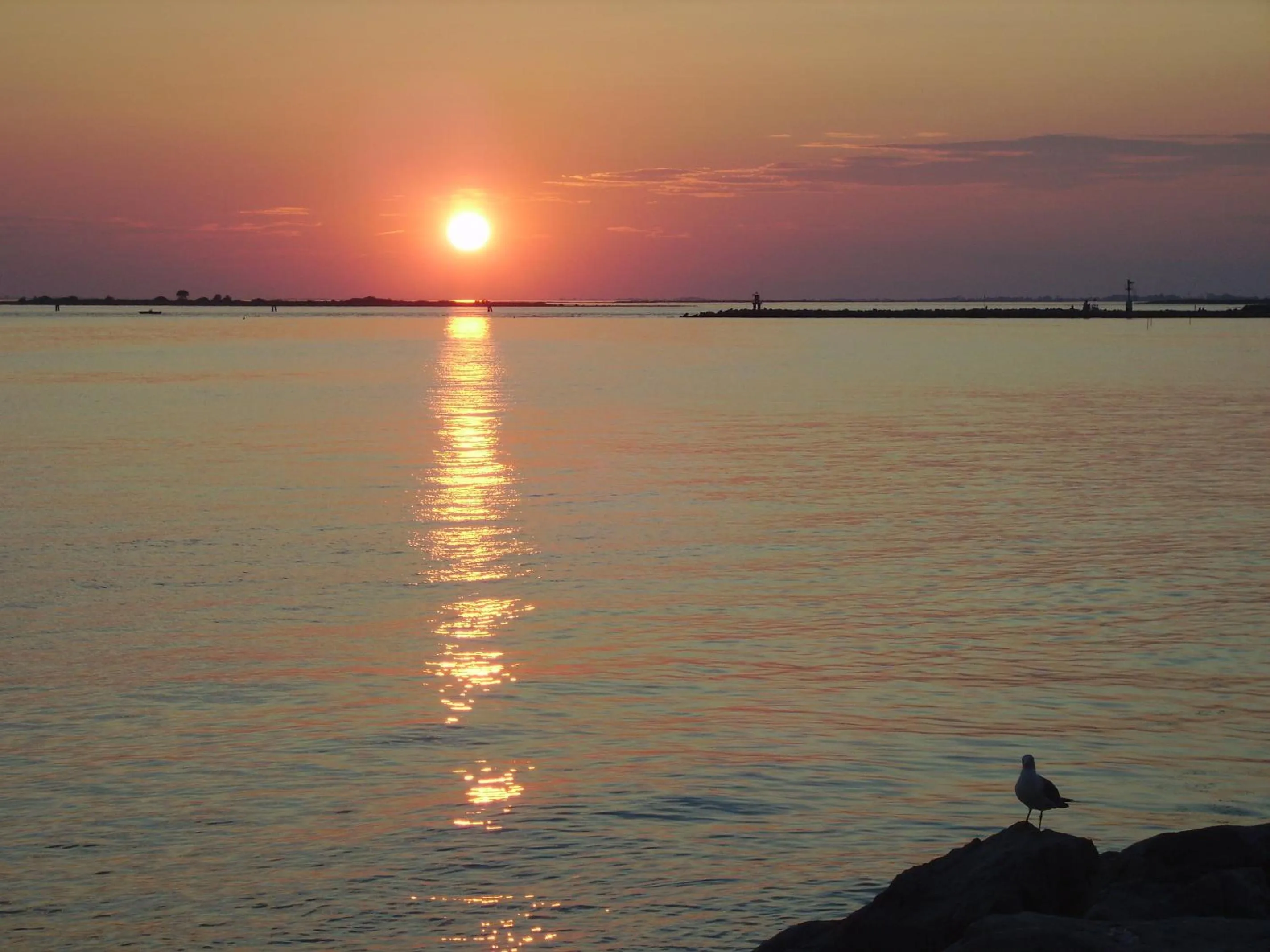 Sunset in Hotel Marea