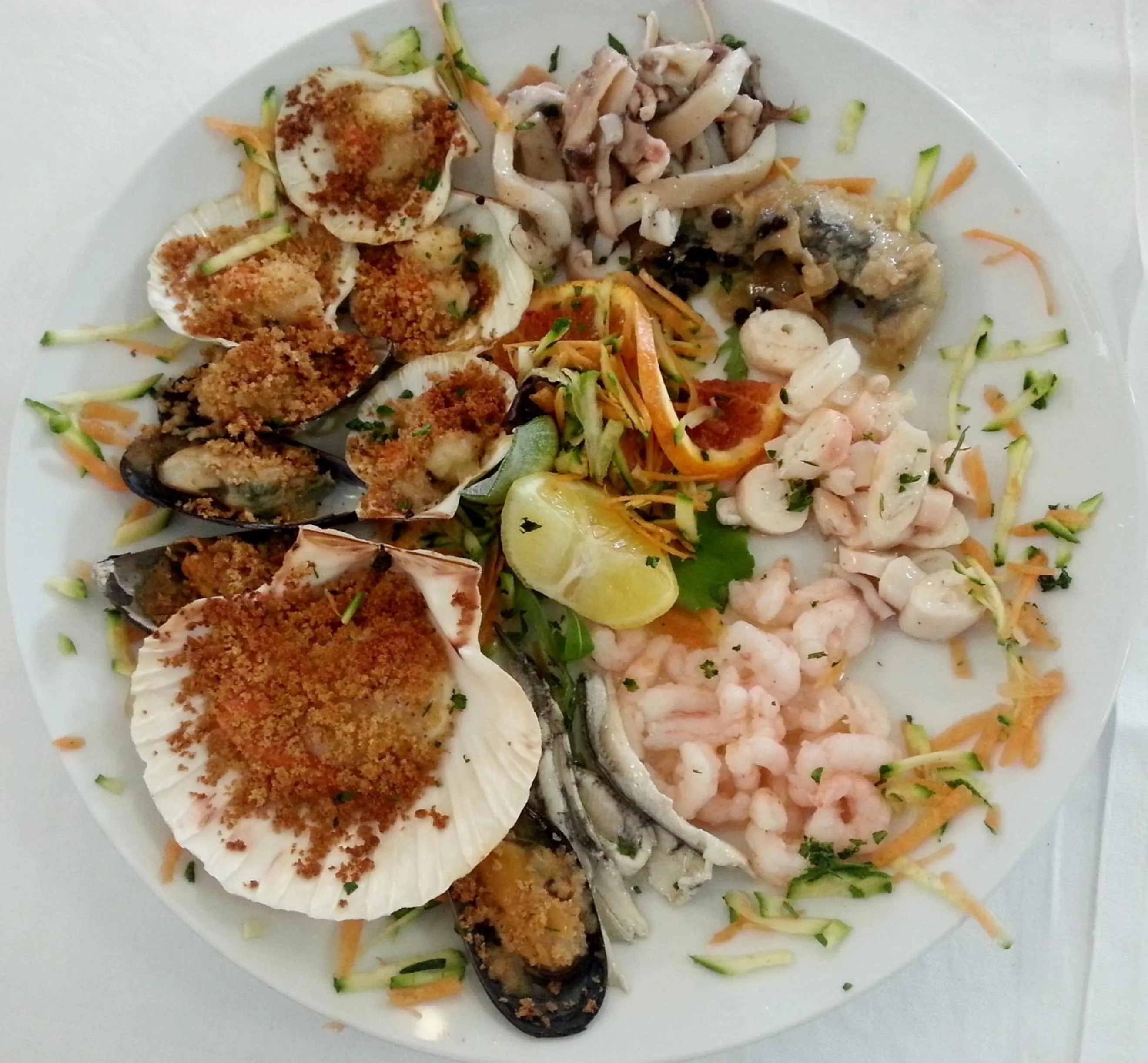 Food close-up in Hotel Marea