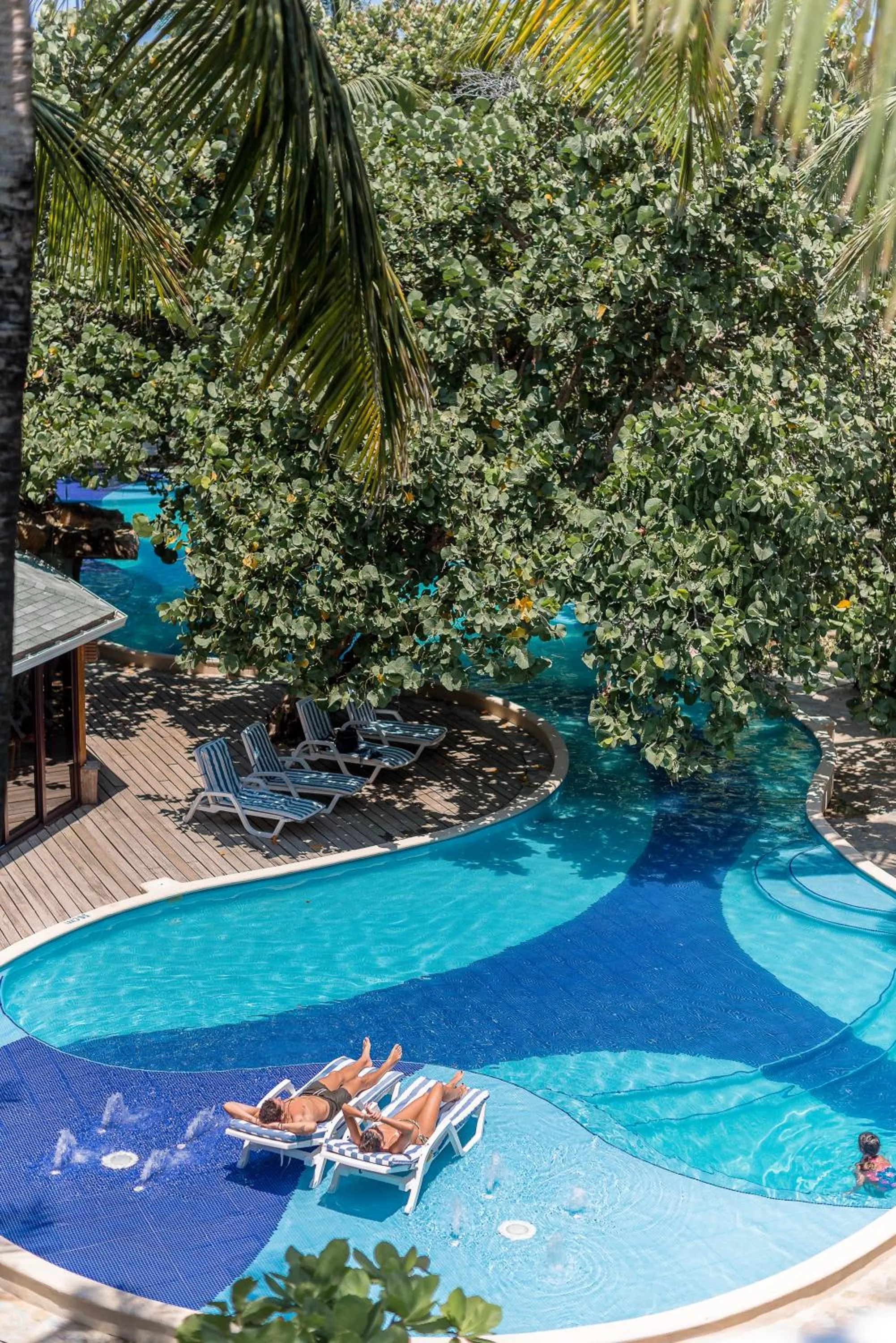 Pool view in Paradise Beach Hotel & Resort