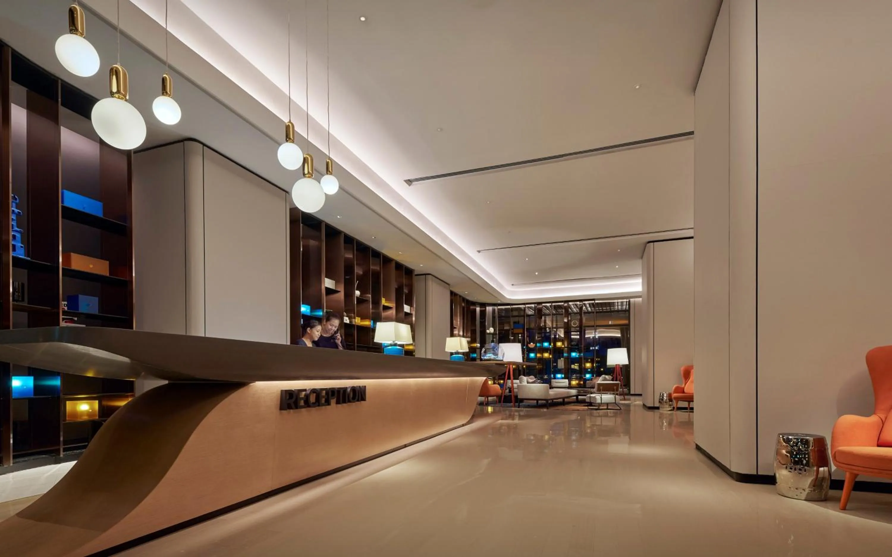 Lobby or reception in Amari Kuala Lumpur