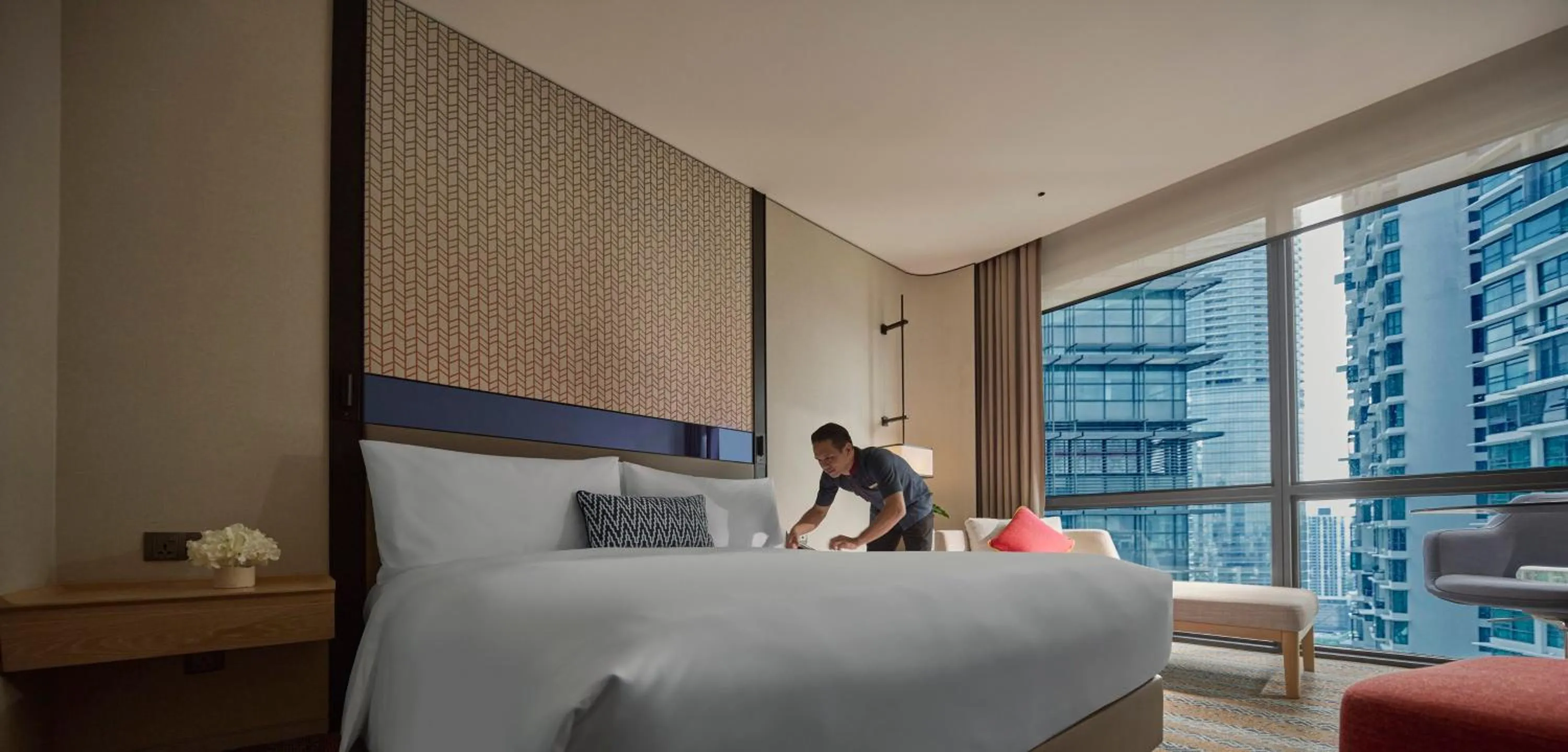 Photo of the whole room, Bed in Amari Kuala Lumpur