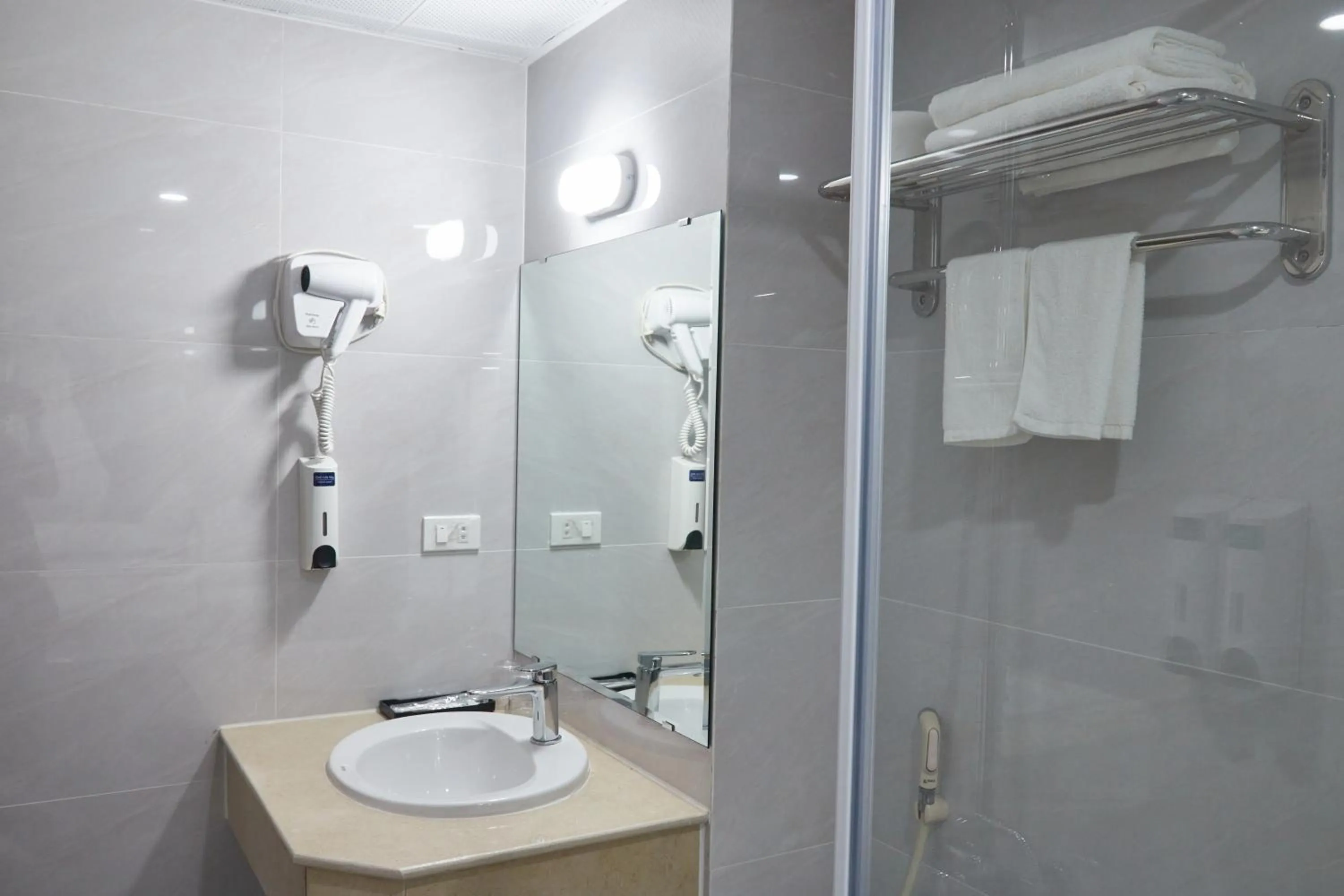 Bathroom in Van Nam Hotel