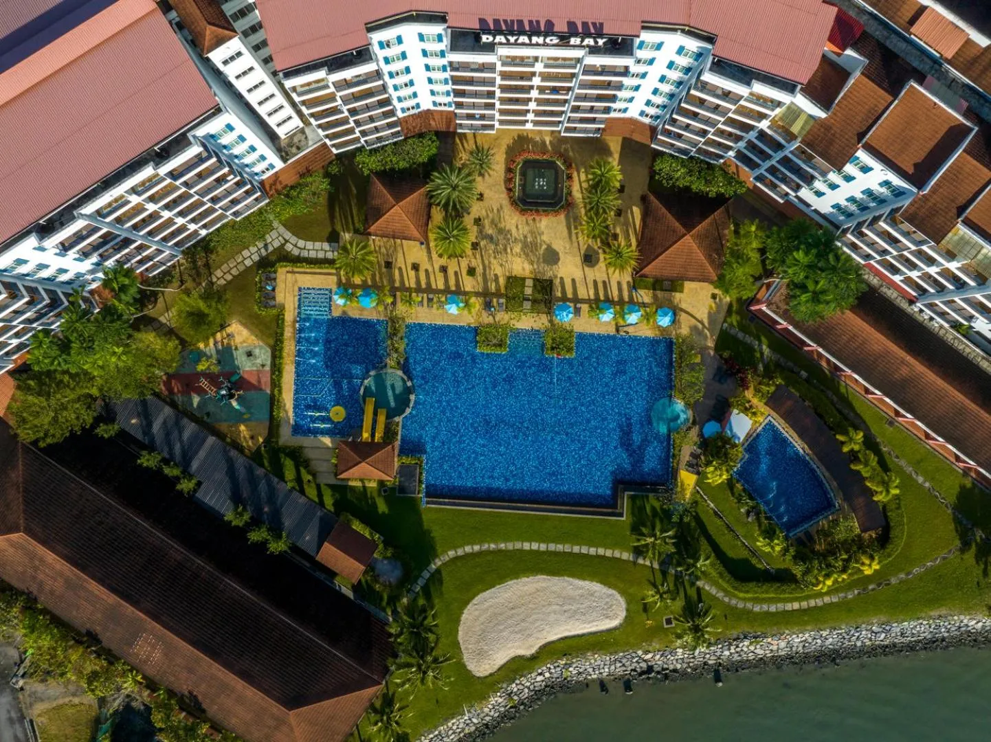 Property building in Dayang Bay Resort Langkawi