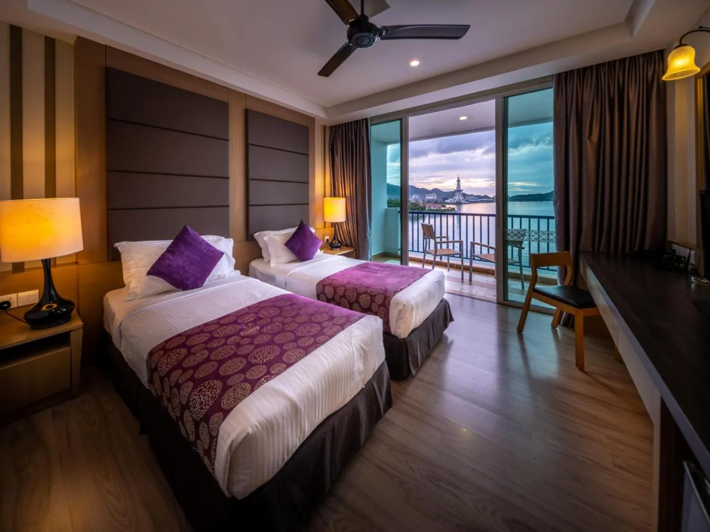 Bed in Dayang Bay Resort Langkawi