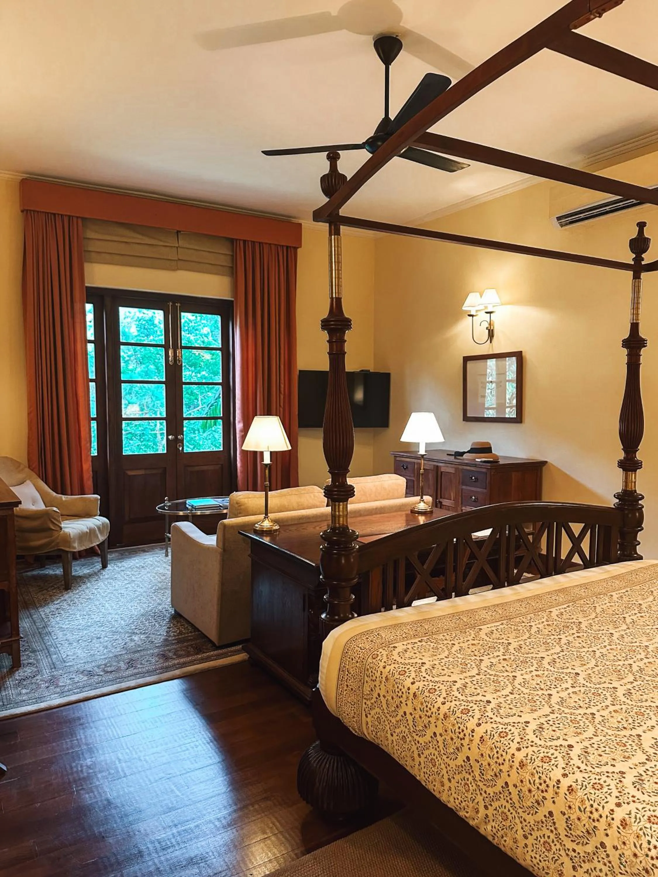 Bedroom, Bed in Kandy Dendrobium House