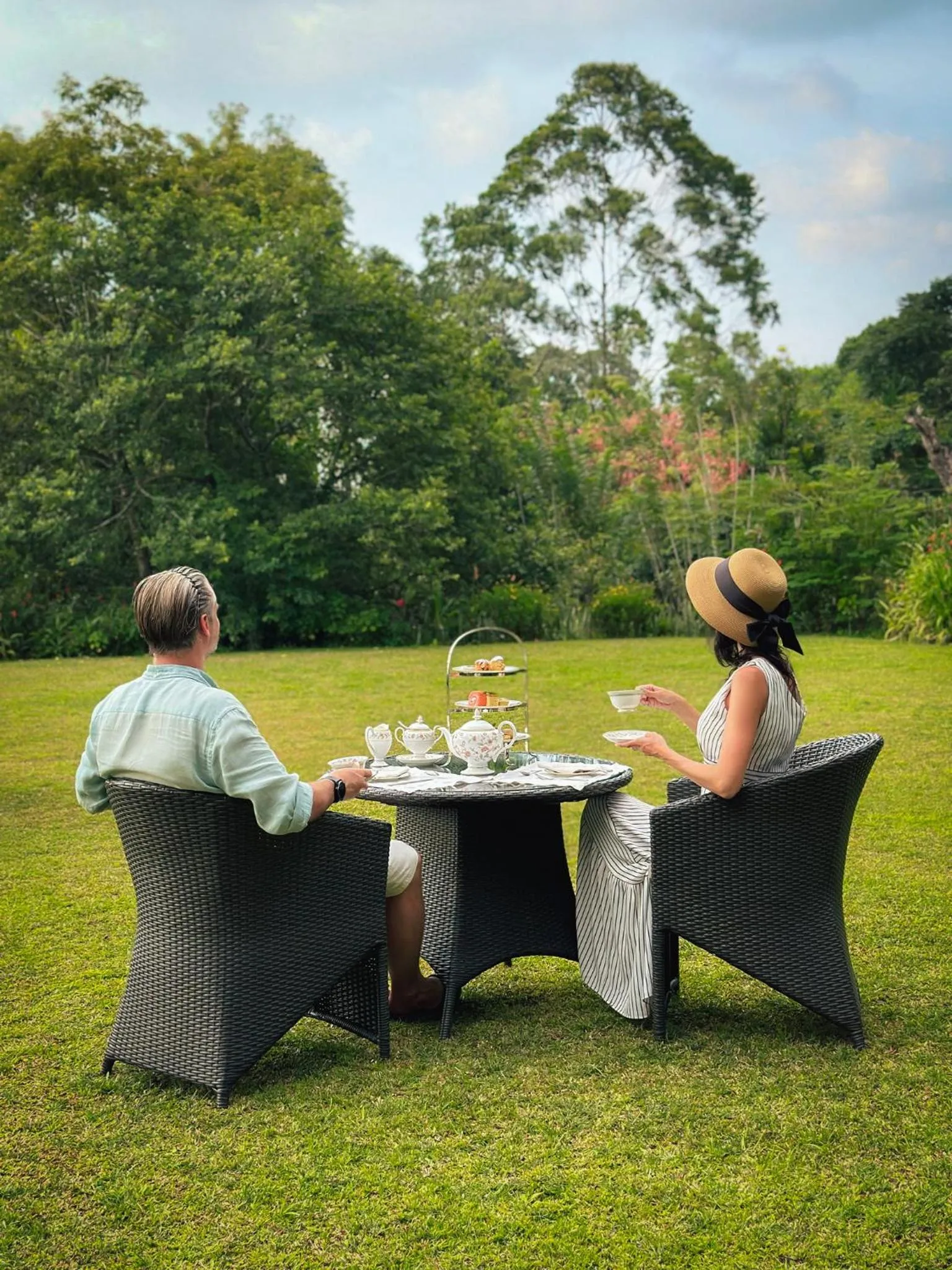 Garden in Kandy Dendrobium House