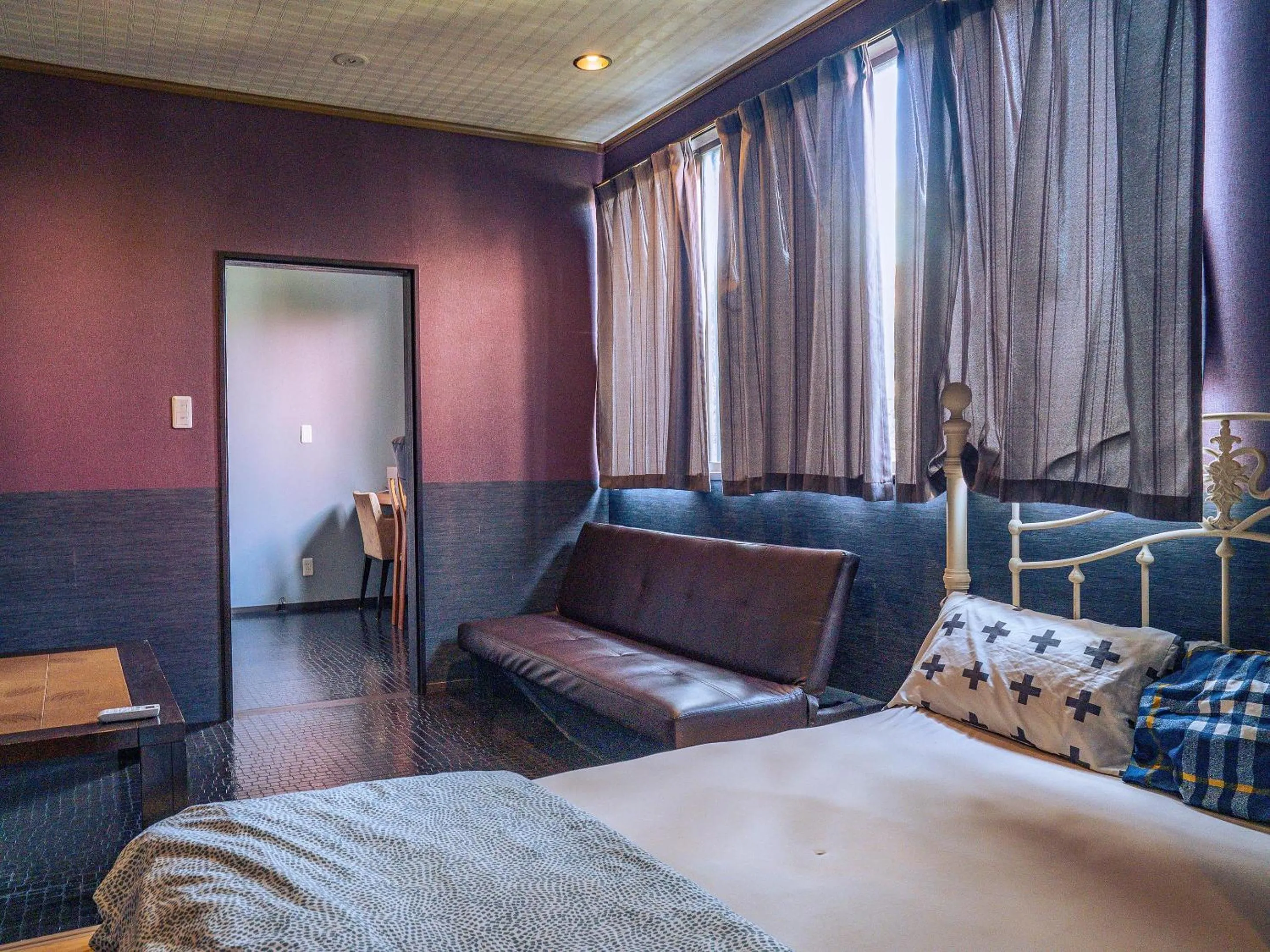 Photo of the whole room, Bed in Drive in Ichinomiya motel