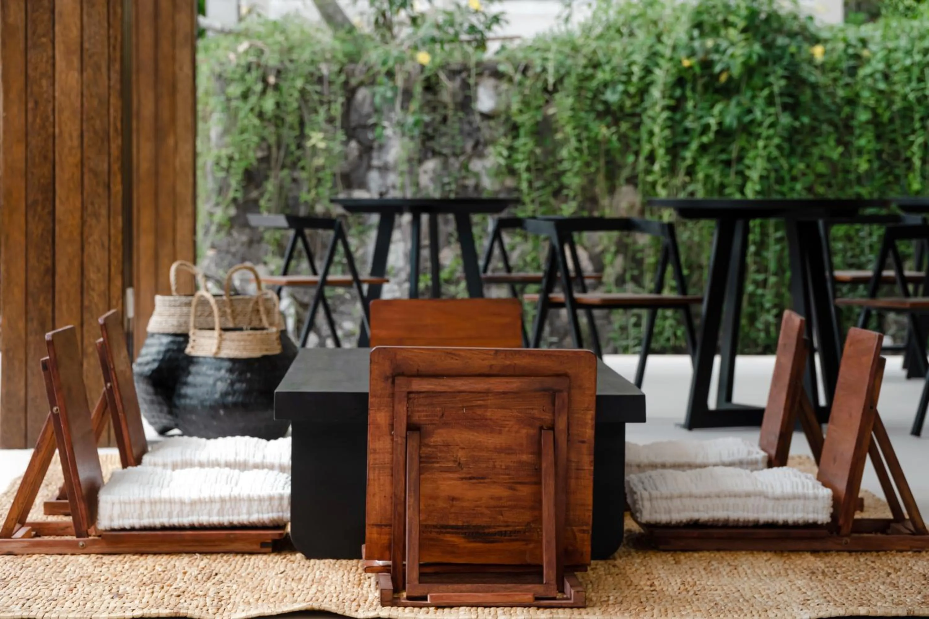 Dining area in IKIGAI Uluwatu Beach