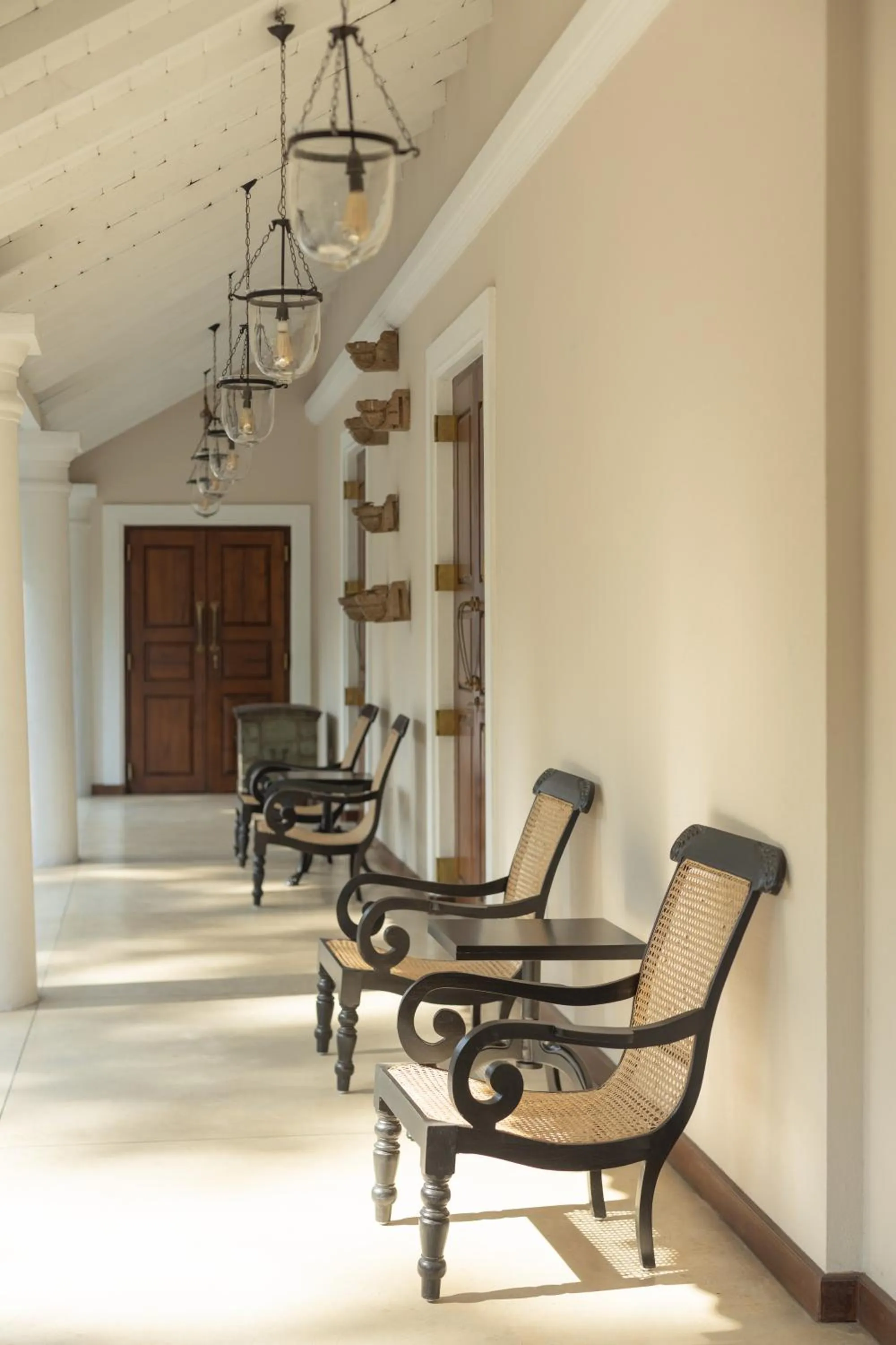 Seating area in Heritage Boutique by Seven Angels