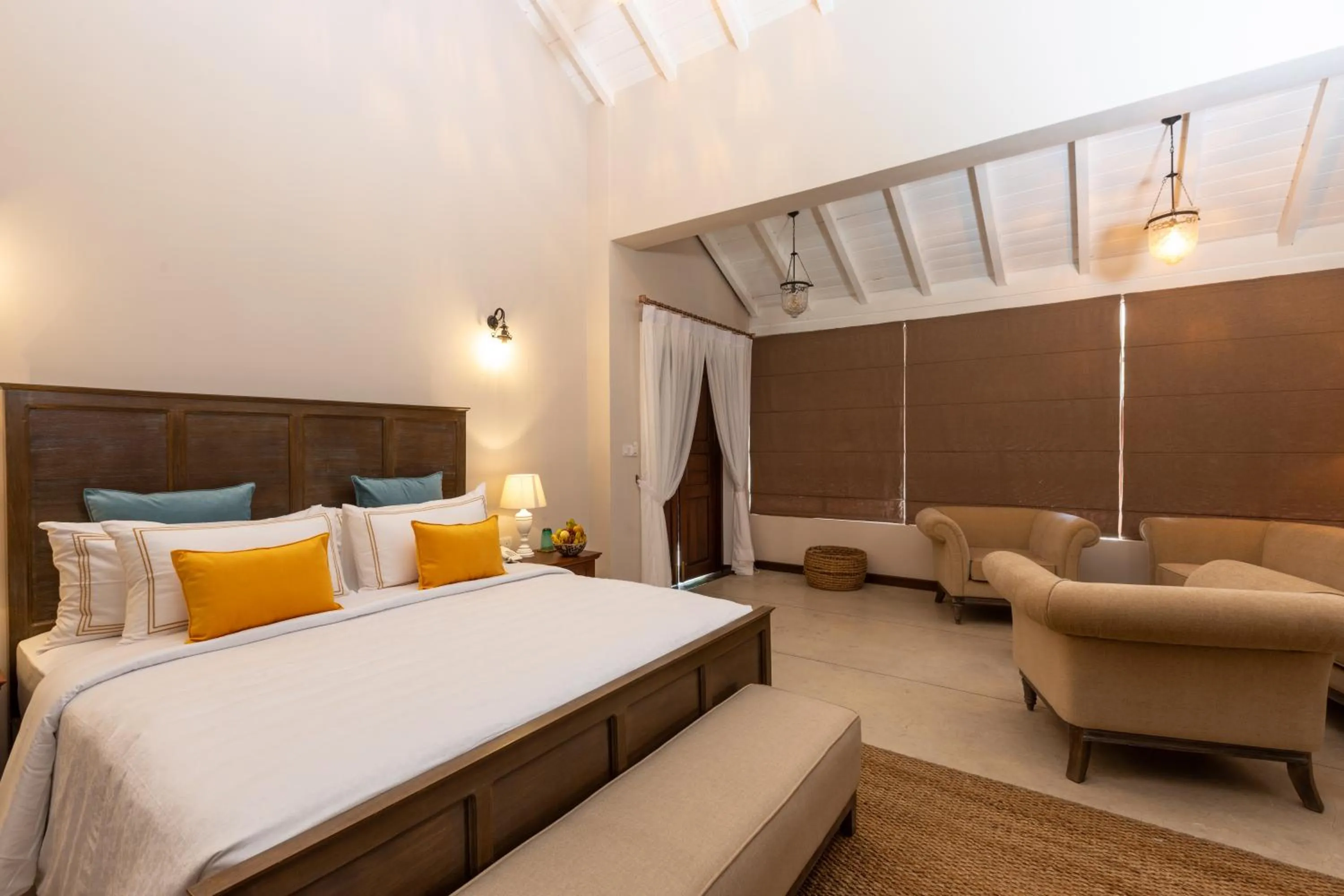 Seating area, Bed in Heritage Boutique by Seven Angels