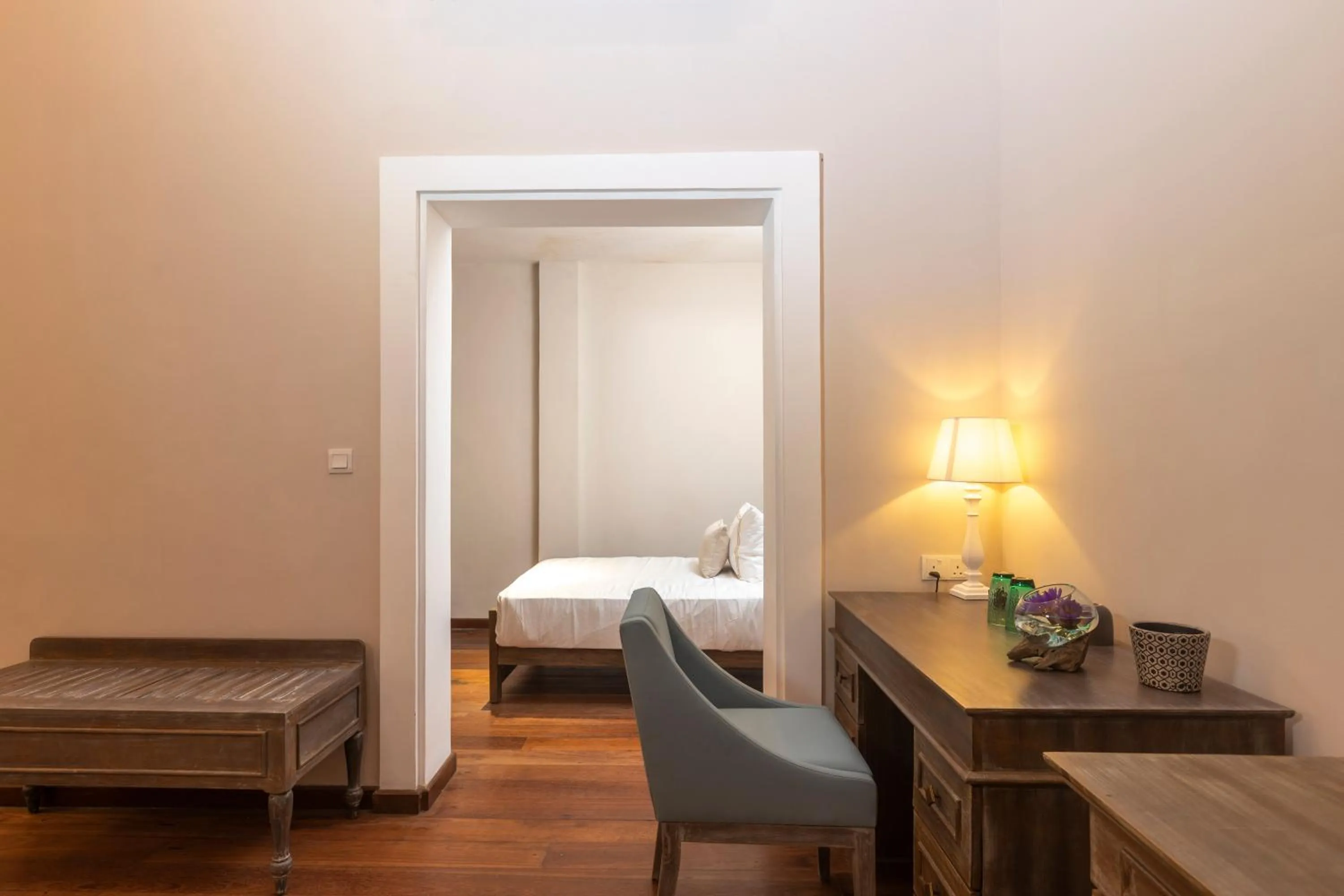 Communal lounge/ TV room, Bed in Heritage Boutique by Seven Angels