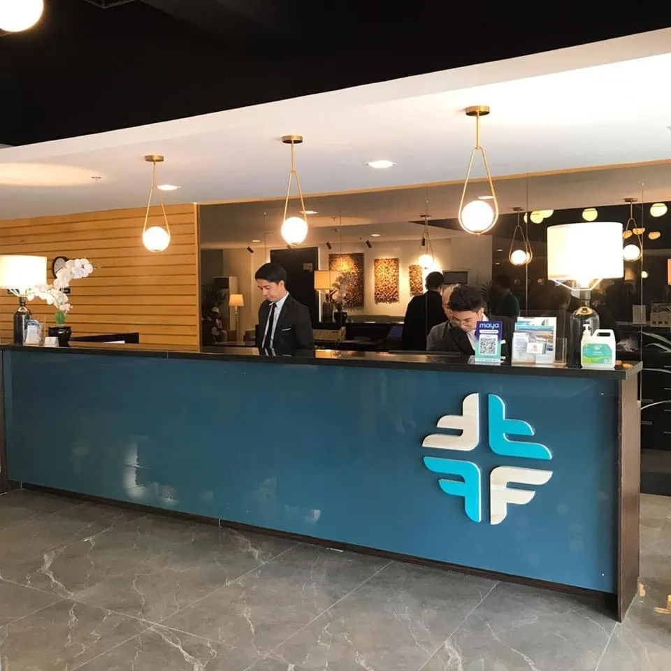 Lobby or reception in Fynn Boutique Hotel