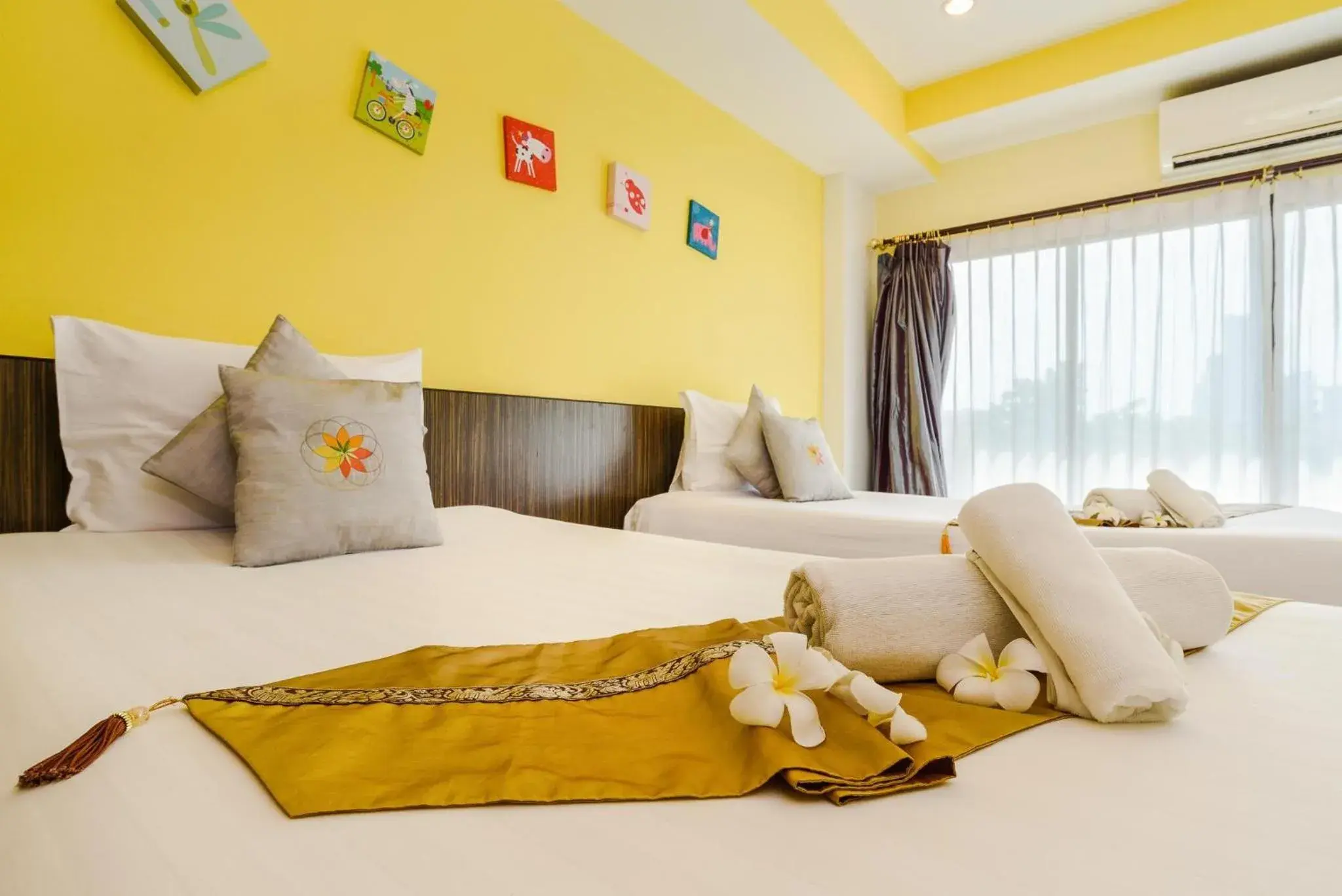 Twin Room with Pool View in Stay Resort Pattaya Twin Room with Pool View in Stay Resort Pattaya