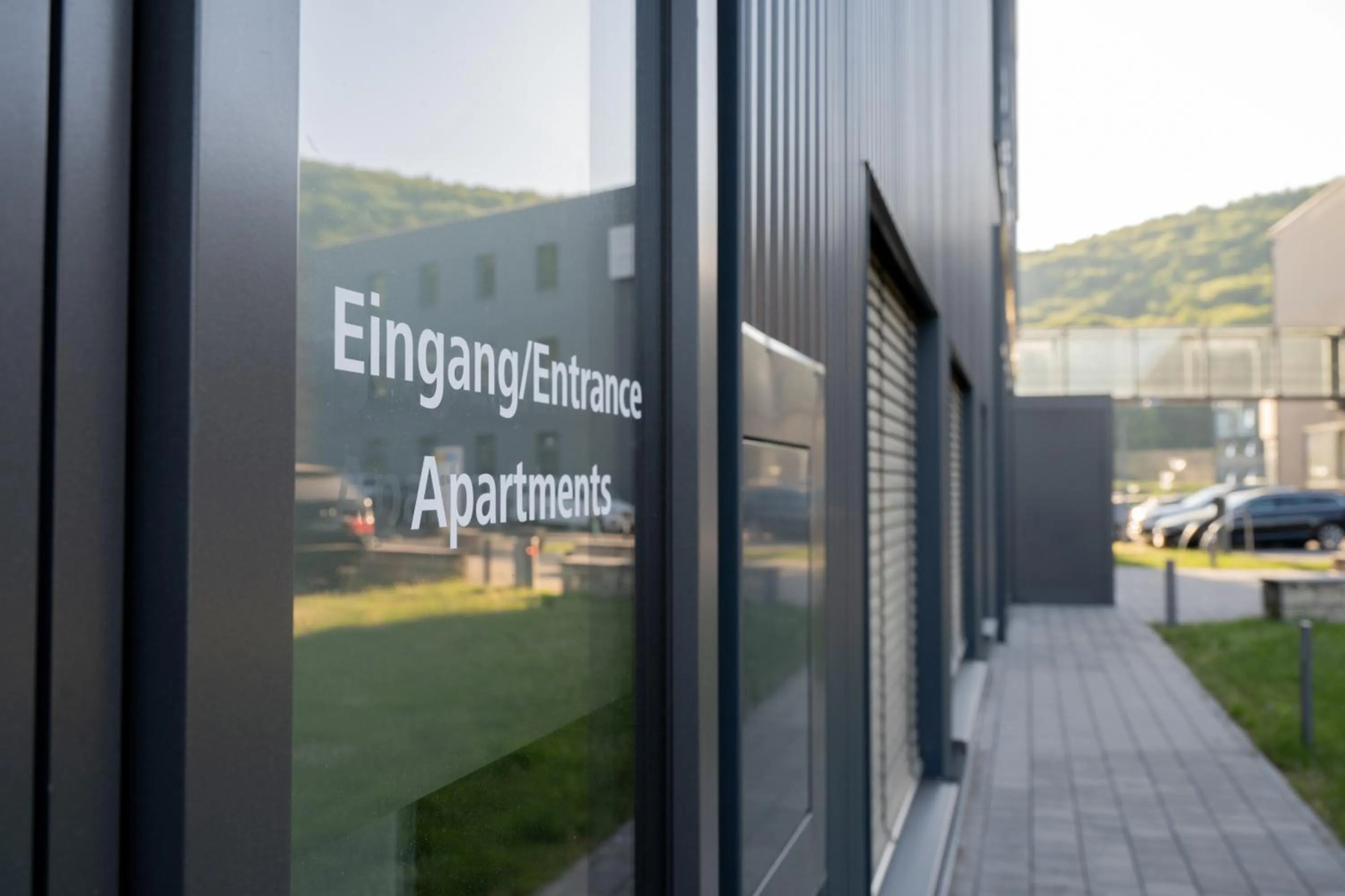 Facade/entrance in Hermann Neuberger Sportschule