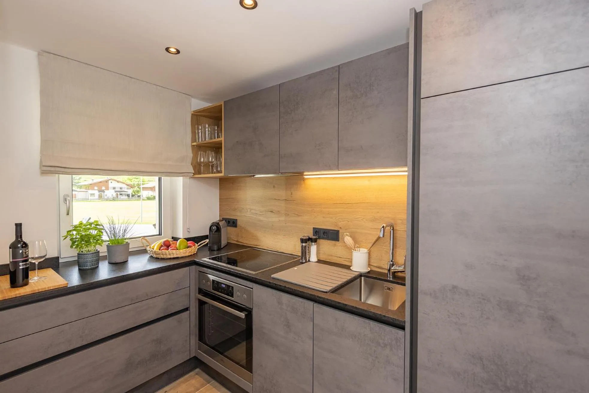 Kitchen or kitchenette in Lenni´s Apartments