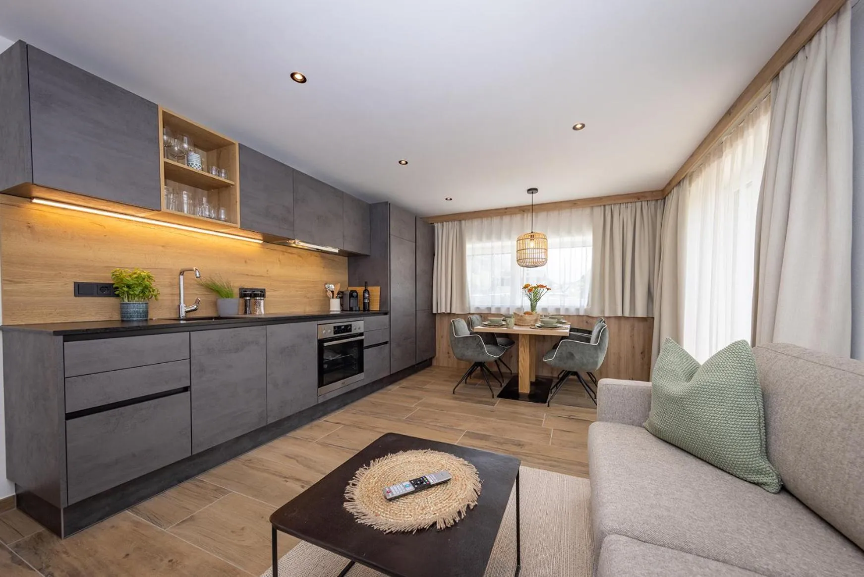 Kitchen or kitchenette in Lenni´s Apartments