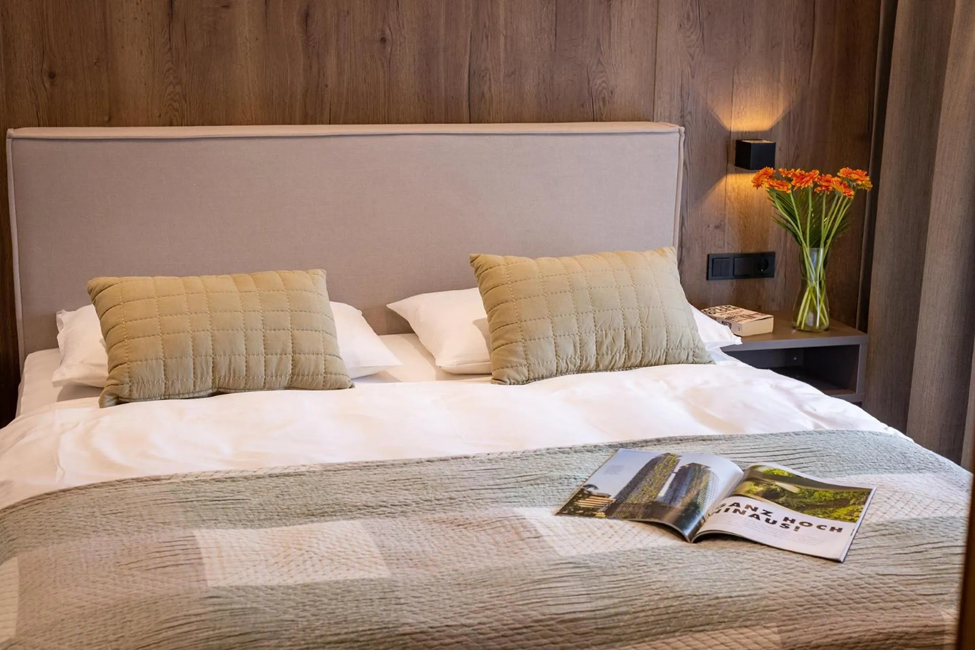 Bed in Lenni´s Apartments