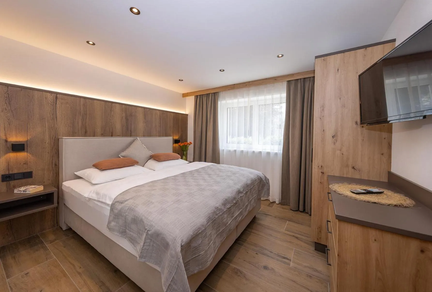 Bed in Lenni´s Apartments