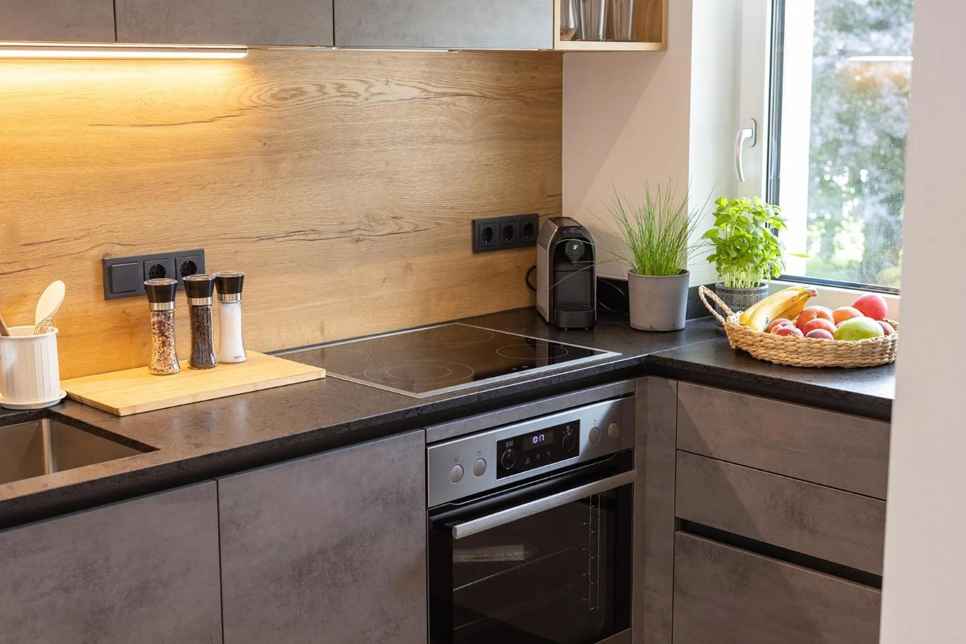 Kitchen or kitchenette in Lenni´s Apartments