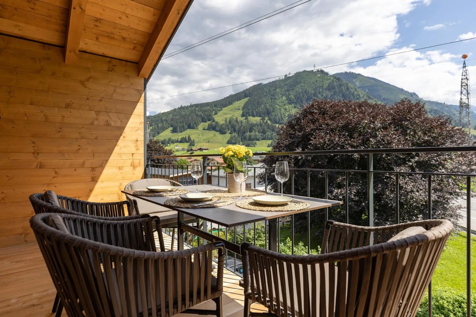 Patio in Lenni´s Apartments
