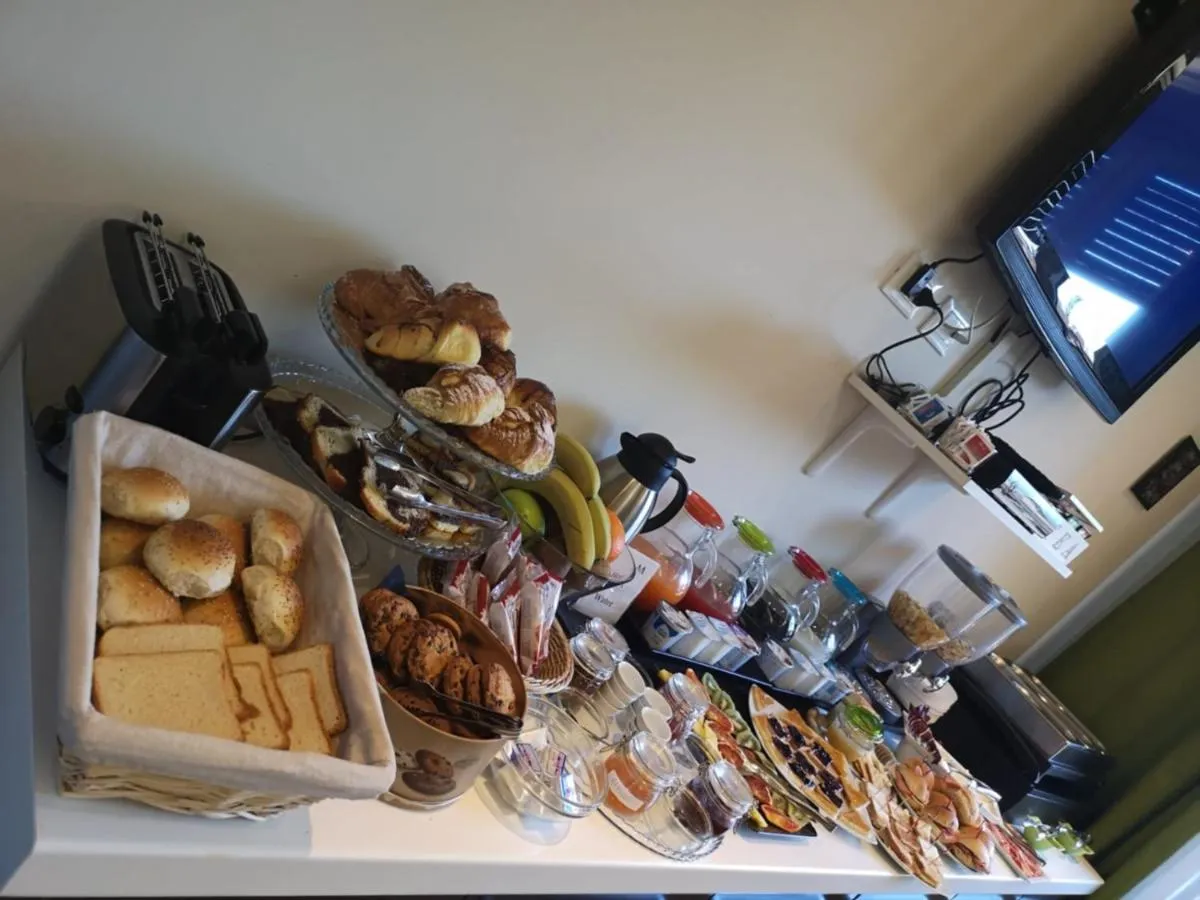 Buffet breakfast in Mia Suites